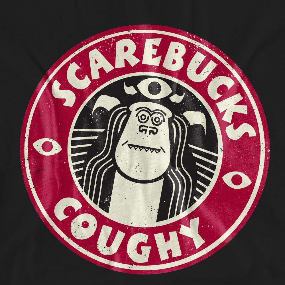 Black - Disney - Monsters At Work Scarebucks Coughy T-Shirt Black - 2