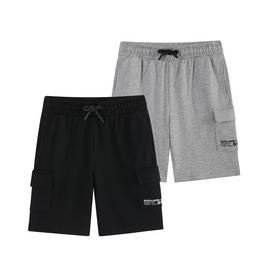 Studio Younger Boys 2 Pack Utility Shorts