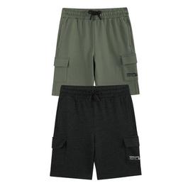 Studio Studio Younger Boys 2 Pack Utility Shorts