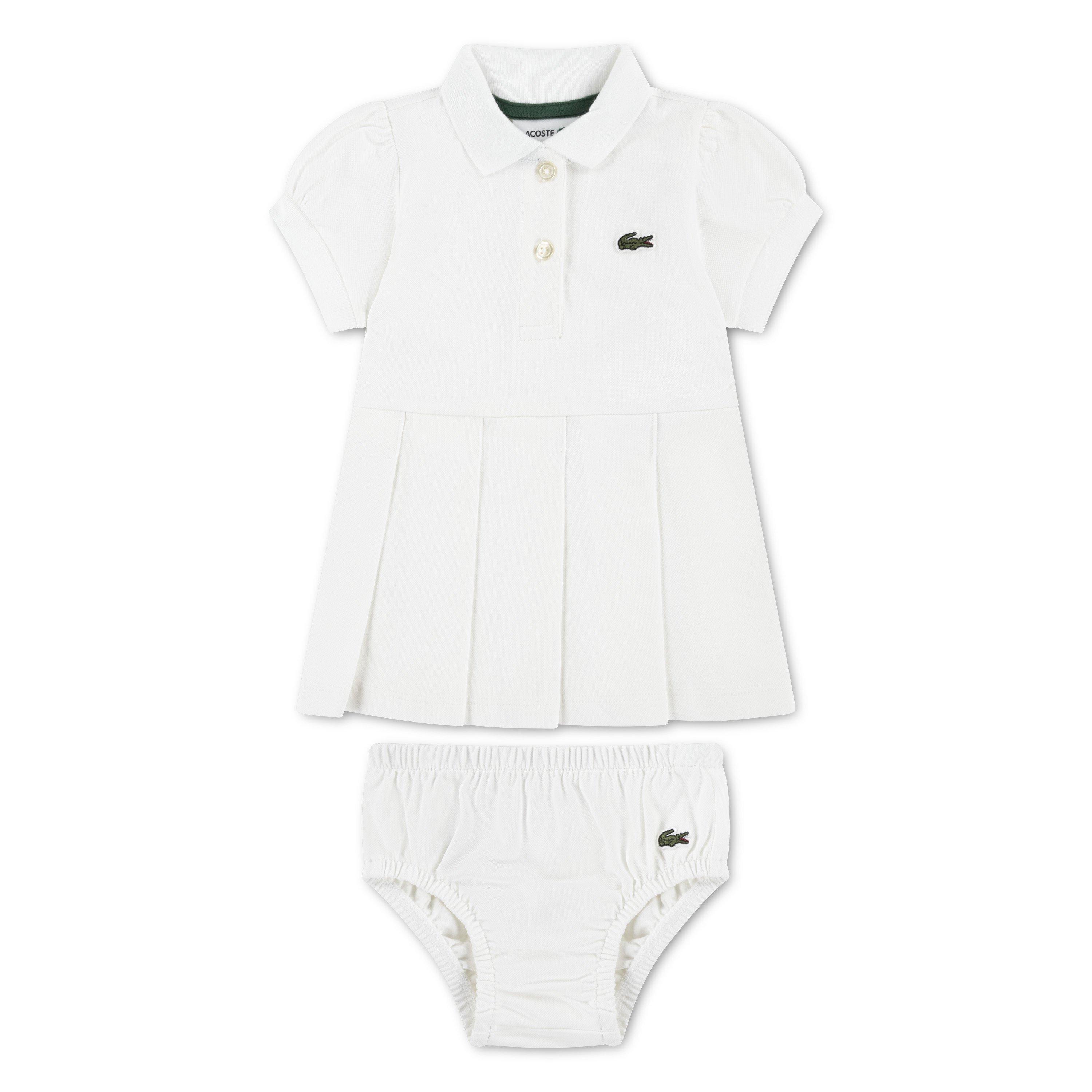 Lacoste  Kids' Polo Dress - Farine 70V - 6M