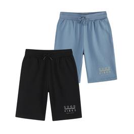 Studio Older Boys Good Vibes 2 Pack Shorts