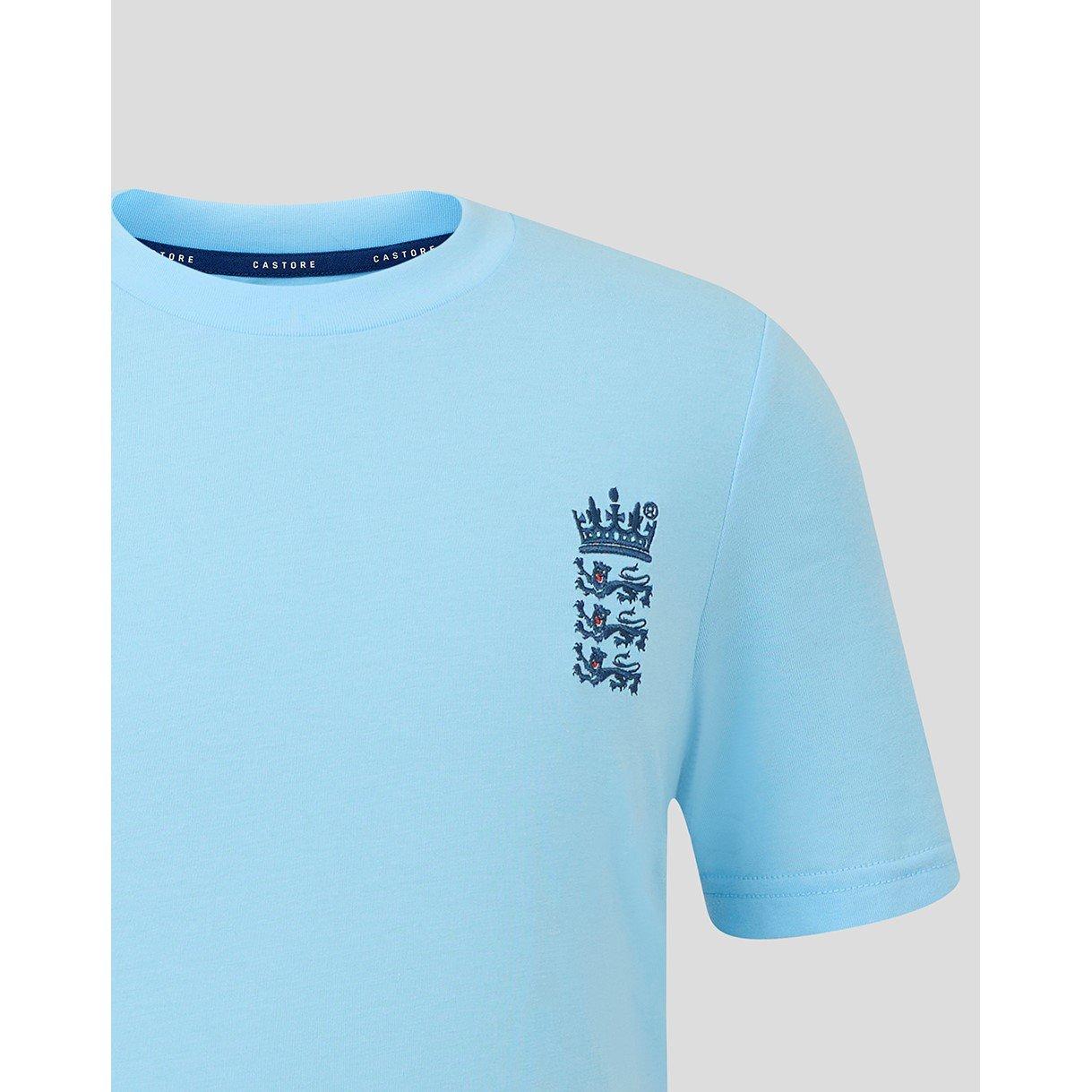 Luftig Blau - Castore - Unisex Kids' Crew Neck T-Shirt - 5