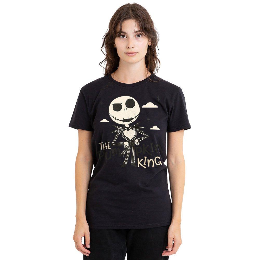 Black - Disney - The Nightmare Before Christmas Pumpkin King T-Shir - 1