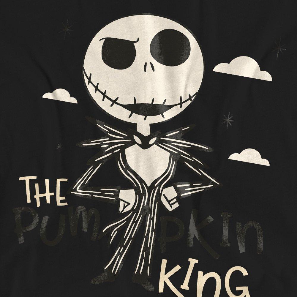 Black - Disney - The Nightmare Before Christmas Pumpkin King T-Shir - 2