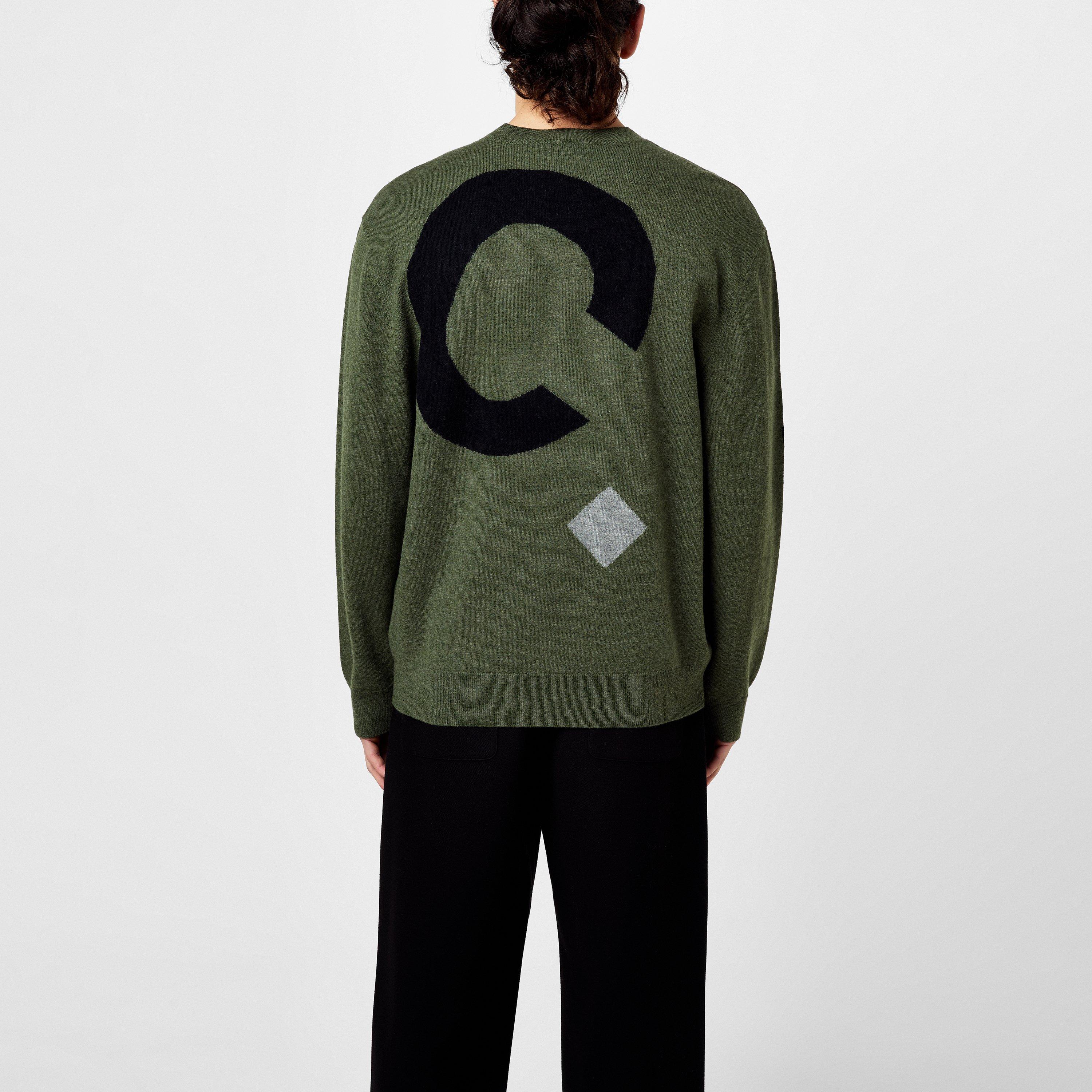 Khaki JAA - APC - Logo Sweater - 3