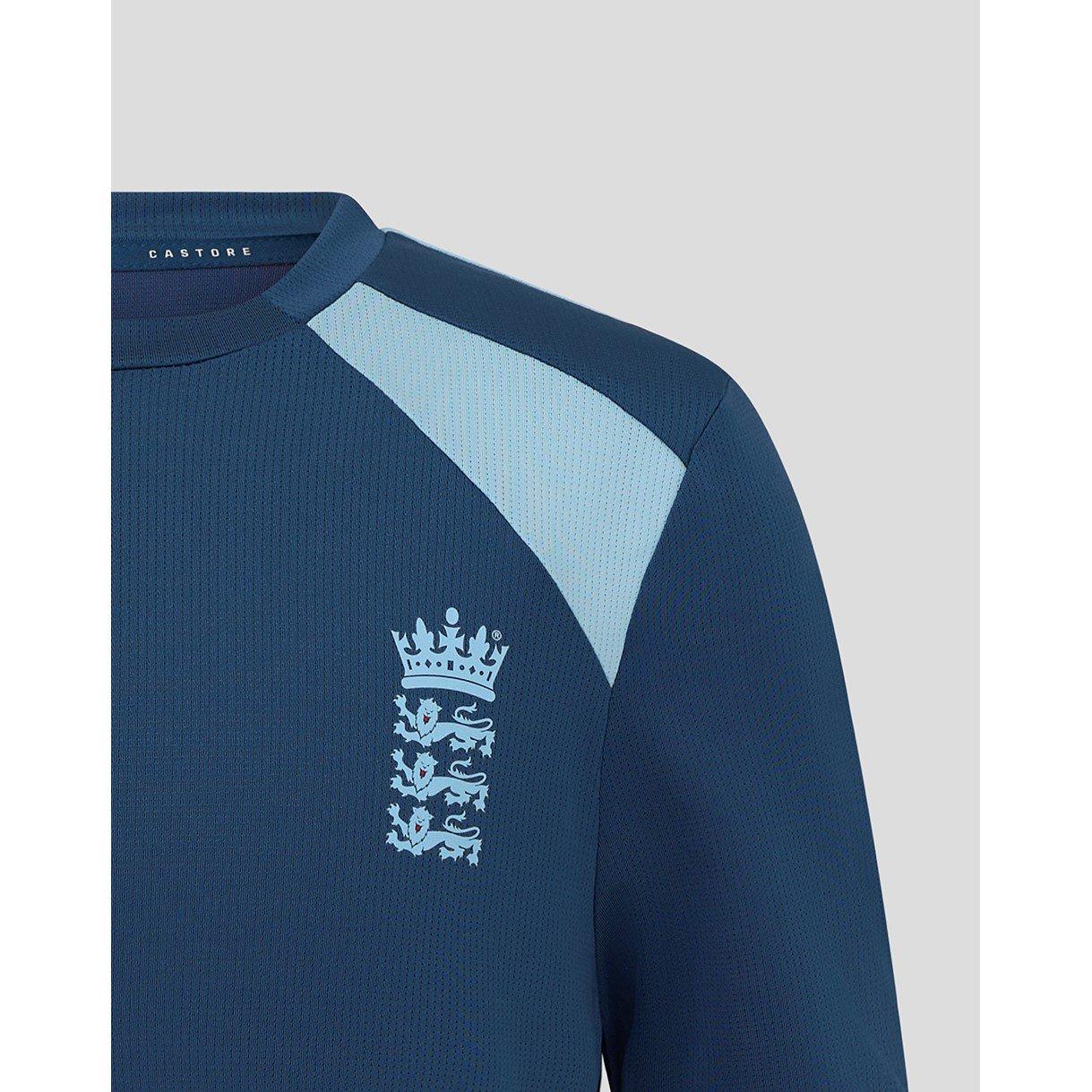 Ensign/AiryBlue - Castore - Unisex Kids Short Sleeve Performance T-Shirt - 5