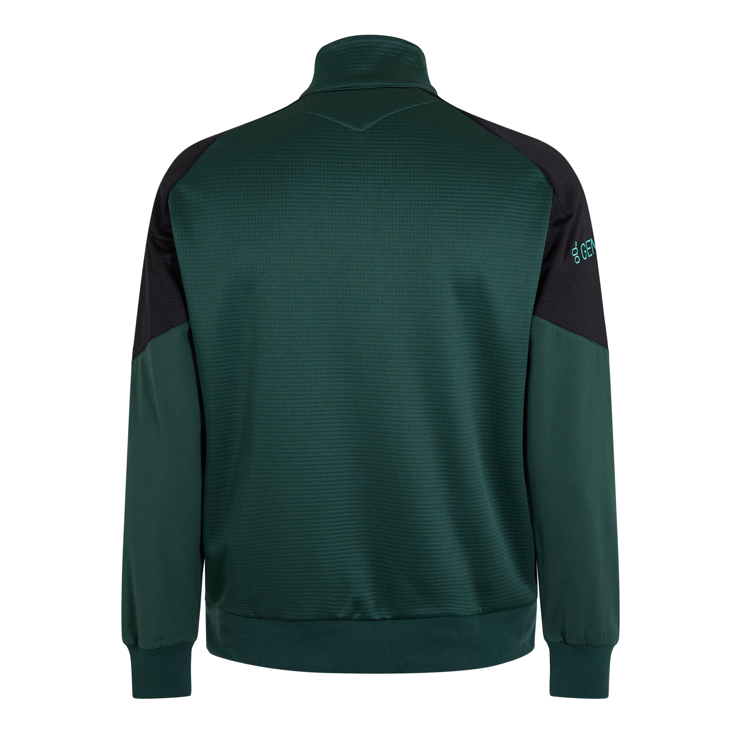 Verde Oscuro - Macron - Connacht Quarter Zip Top 2024 2025 Adults - 2