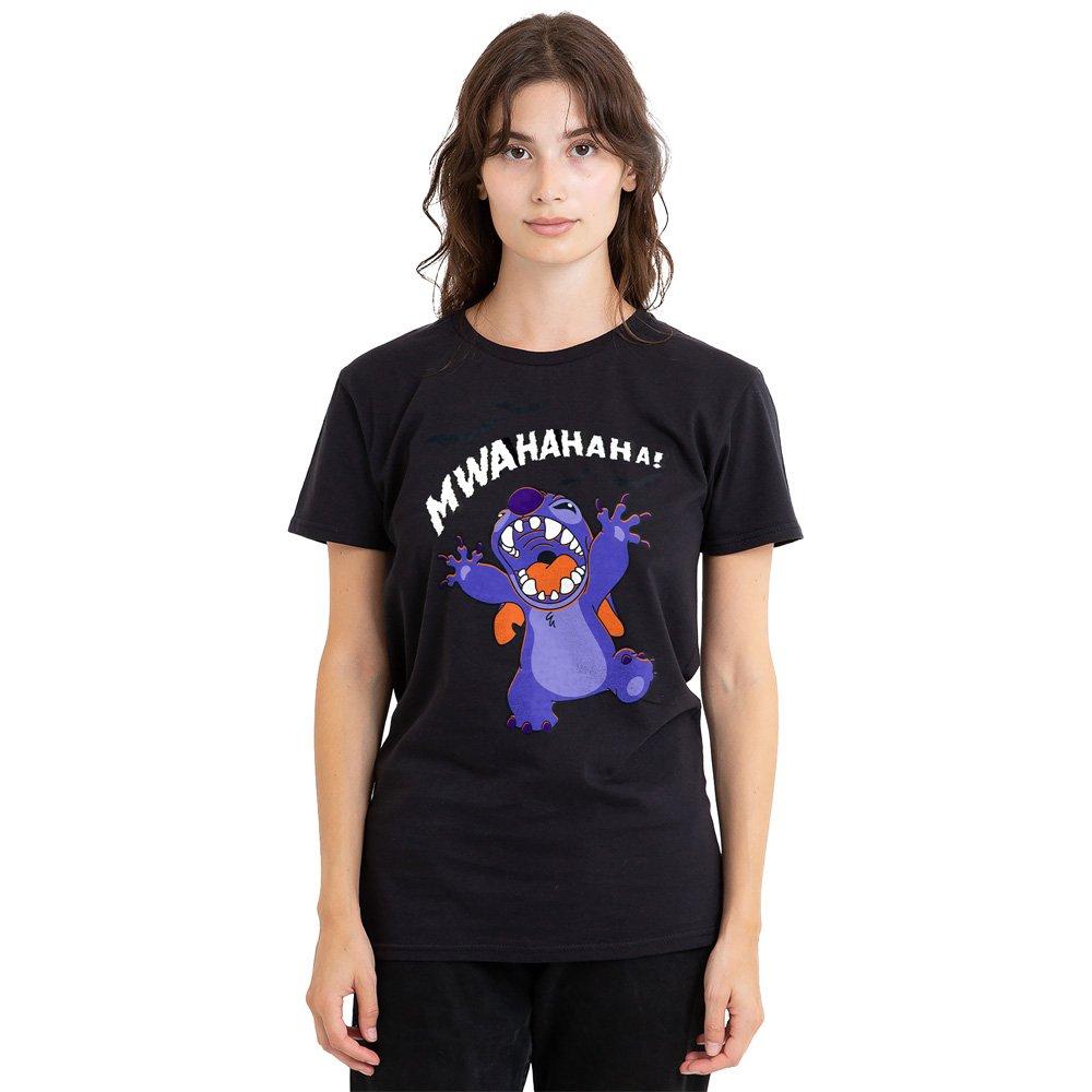 Black - Disney - Lilo Stitch Evil Laugh T-Shirt Black - 1