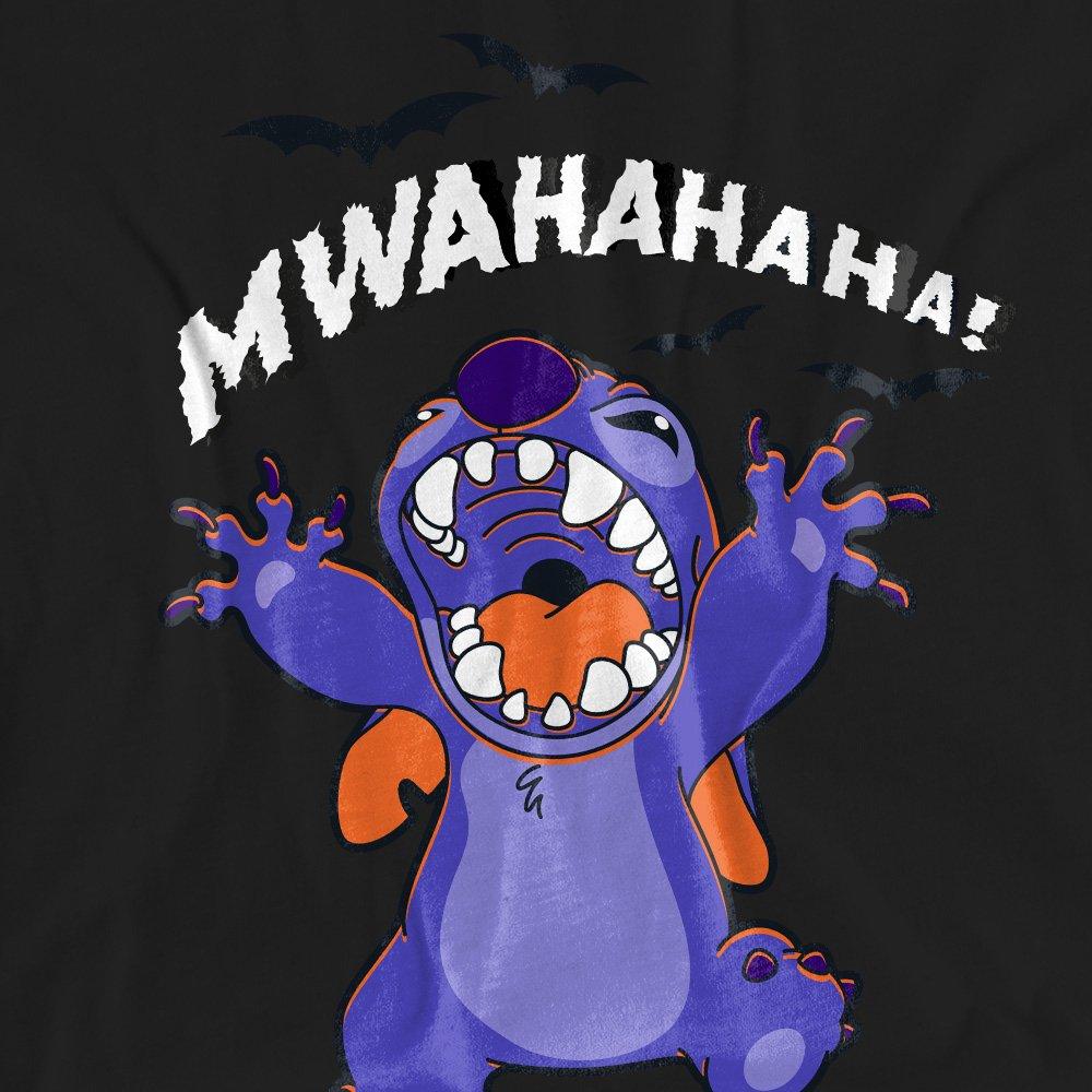 Black - Disney - Lilo Stitch Evil Laugh T-Shirt Black - 2