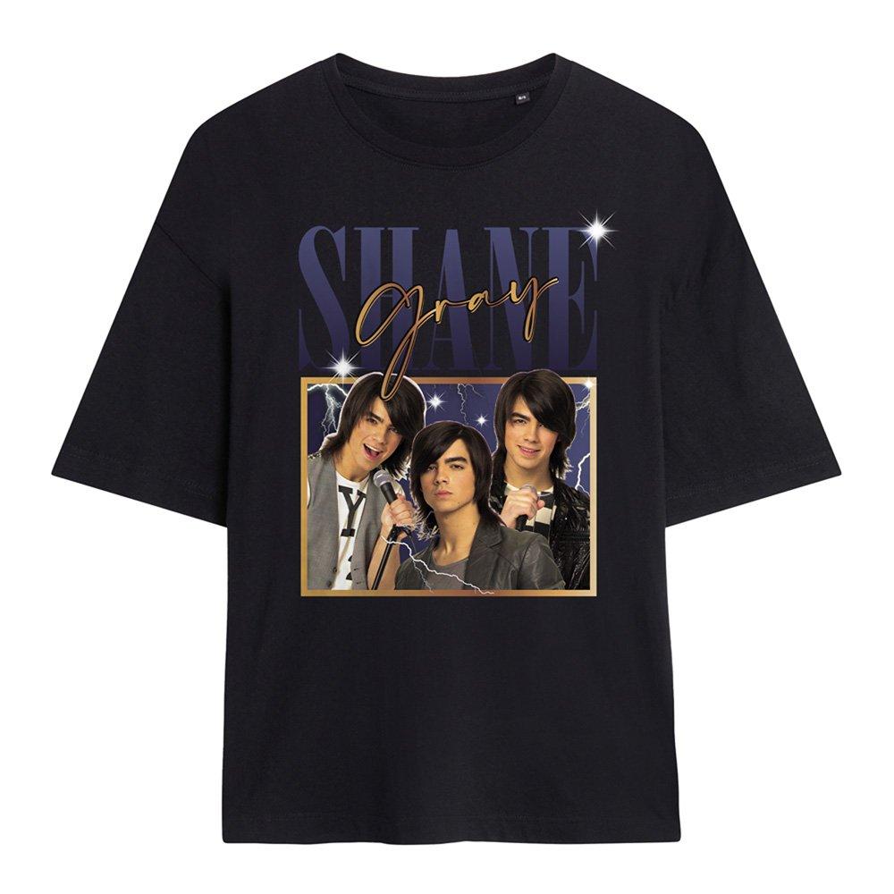 Black - Disney - Camp Rock Shane Montage Oversized T Shirt Black - 1