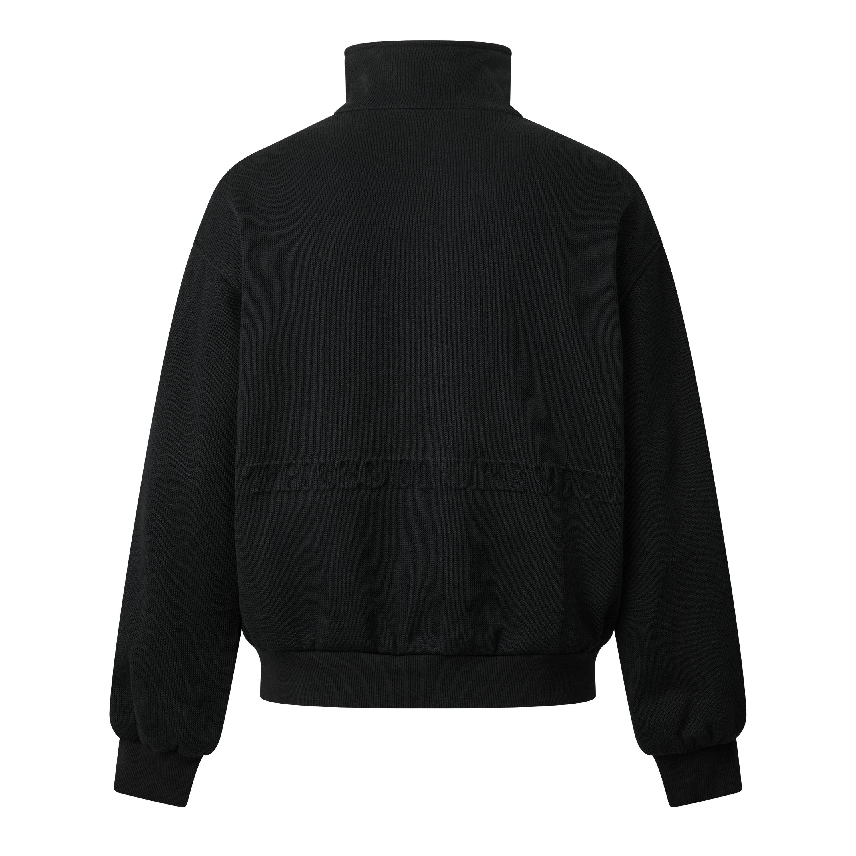 Black - The Couture Club - Couture Funnel Zp Kn Sn64 - 2