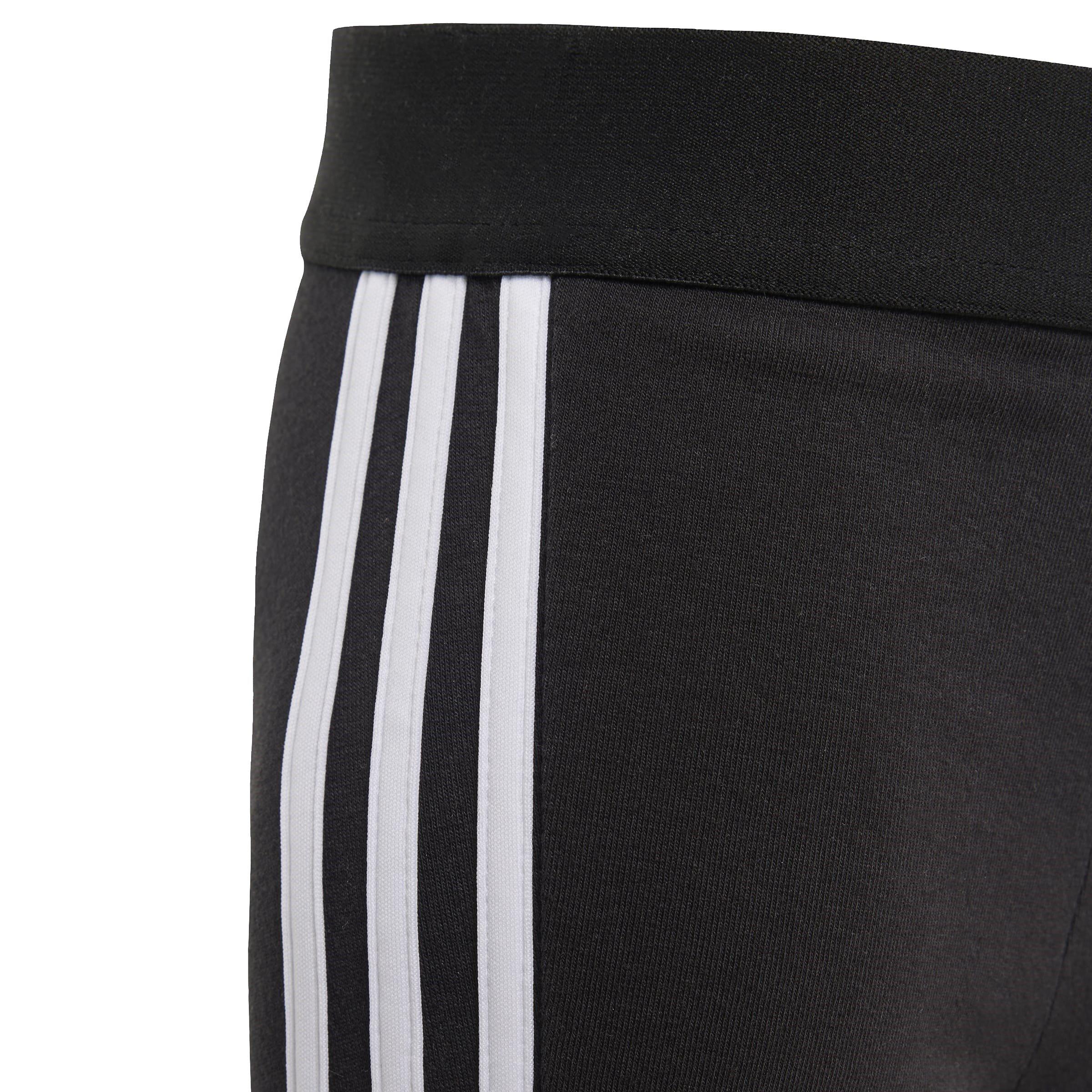 Zwart/Wit - adidas - Infants 3stripe Legging - 4