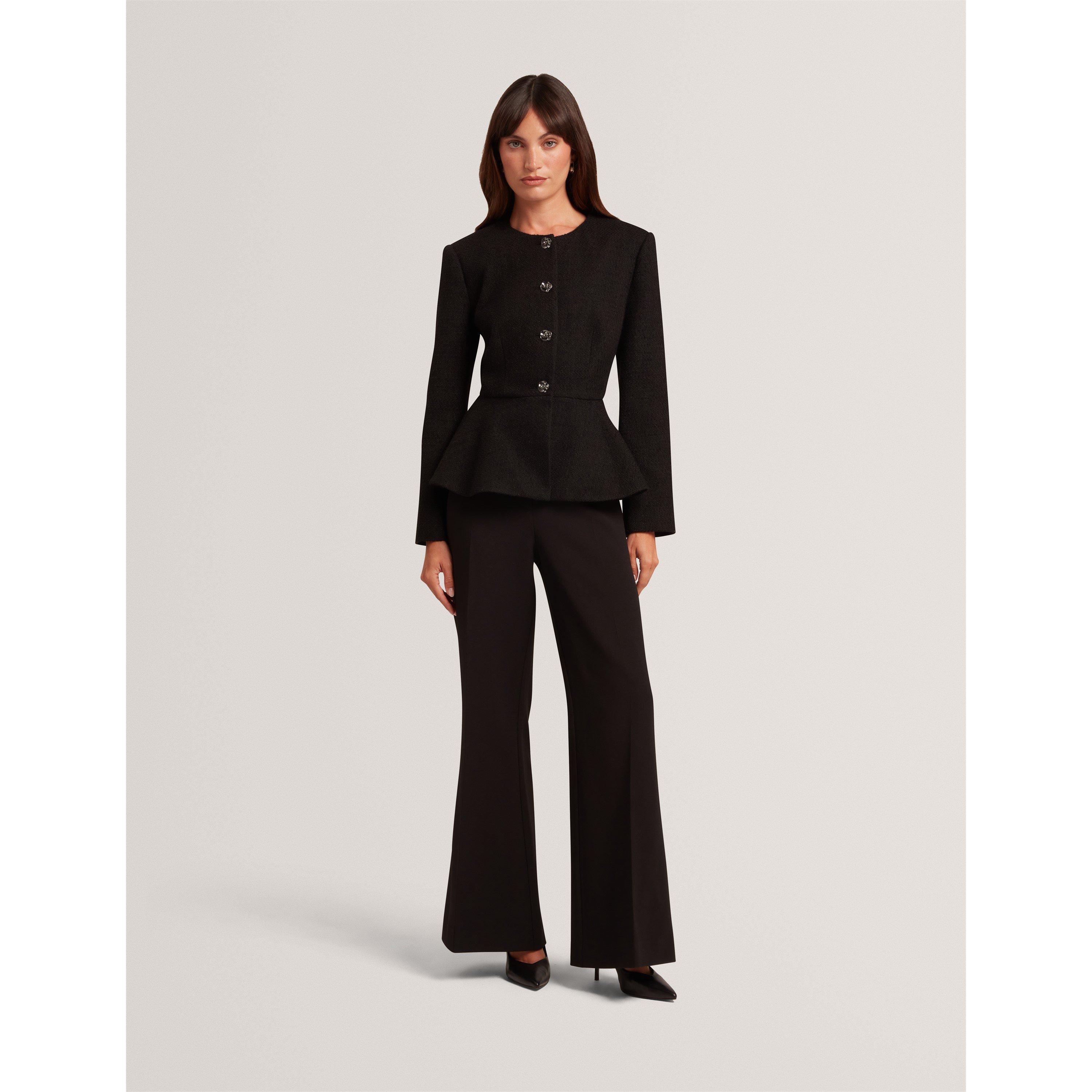 Schwarz - Ted Baker - Ted Peplum Jacket Ld64 - 2
