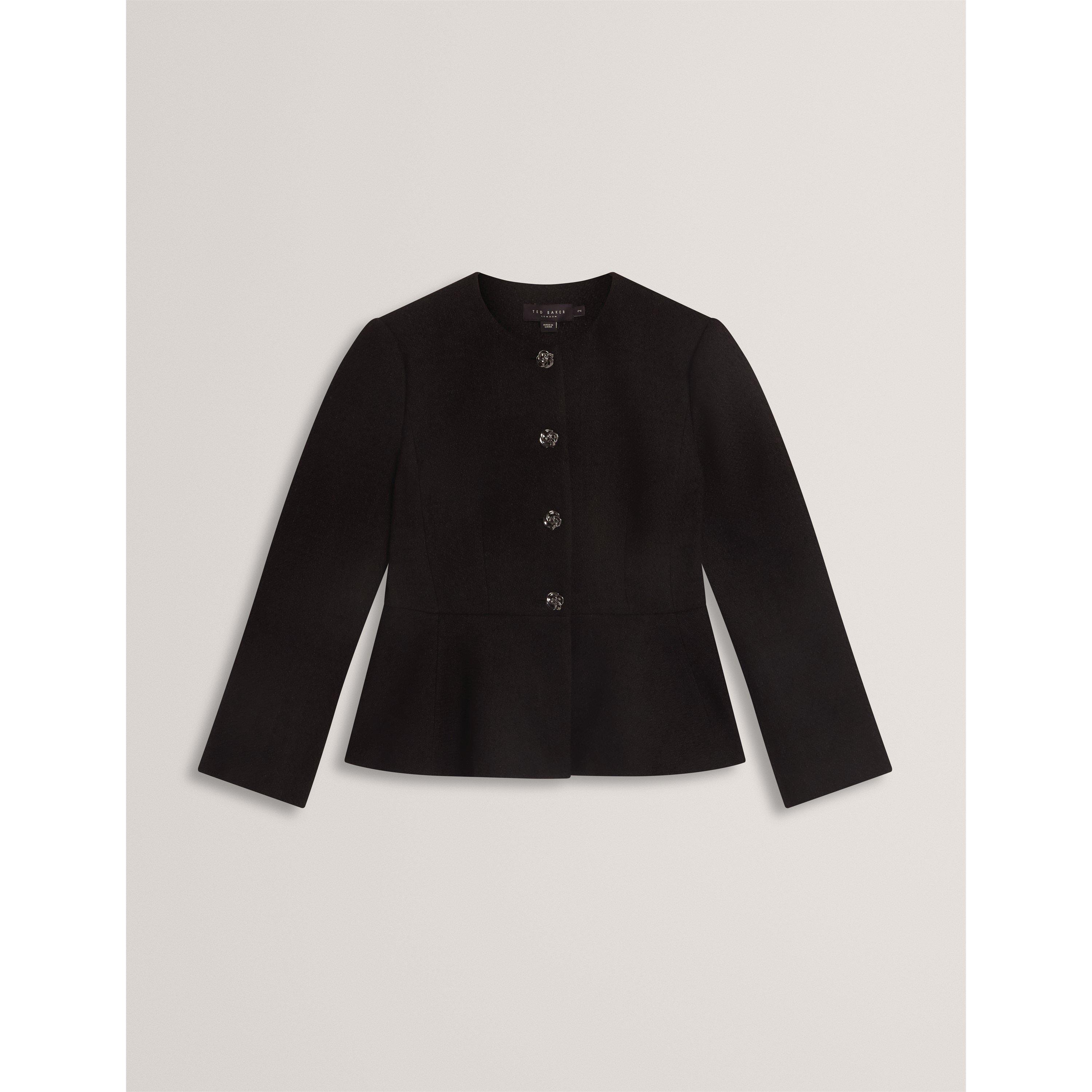 Schwarz - Ted Baker - Ted Peplum Jacket Ld64 - 7