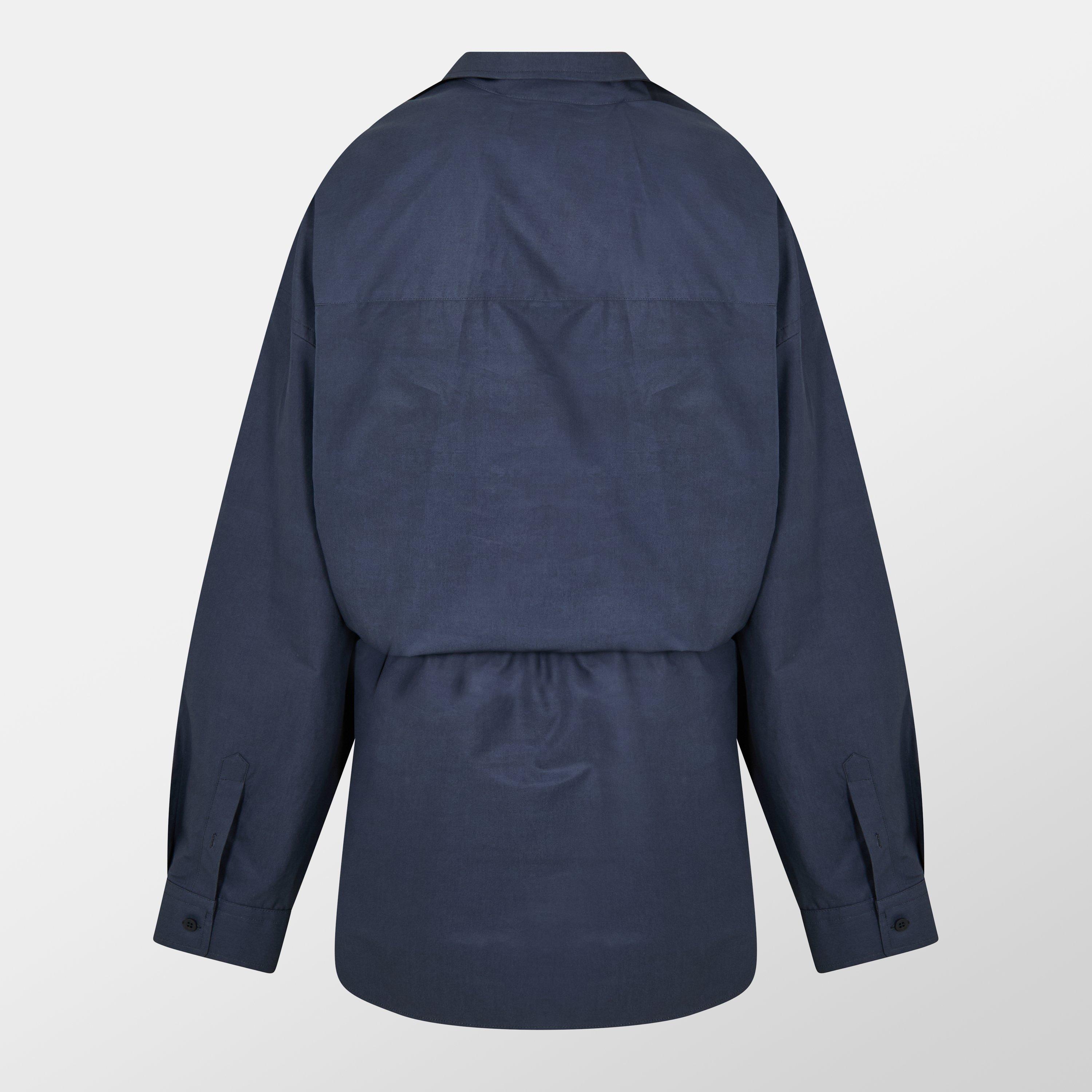 Faded Blue - Balenciaga - Shirt Mini Dress - 2