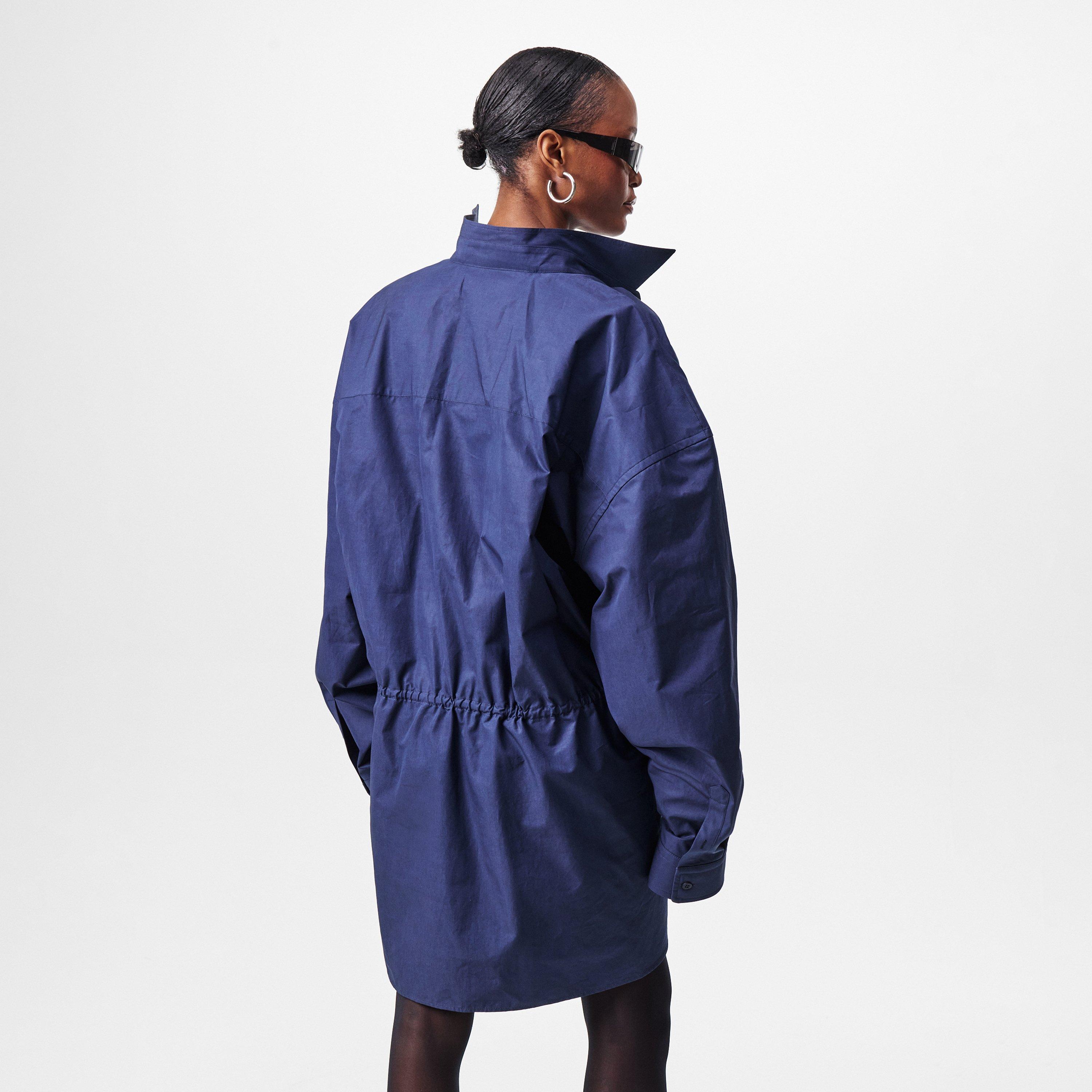 Faded Blue - Balenciaga - Shirt Mini Dress - 4