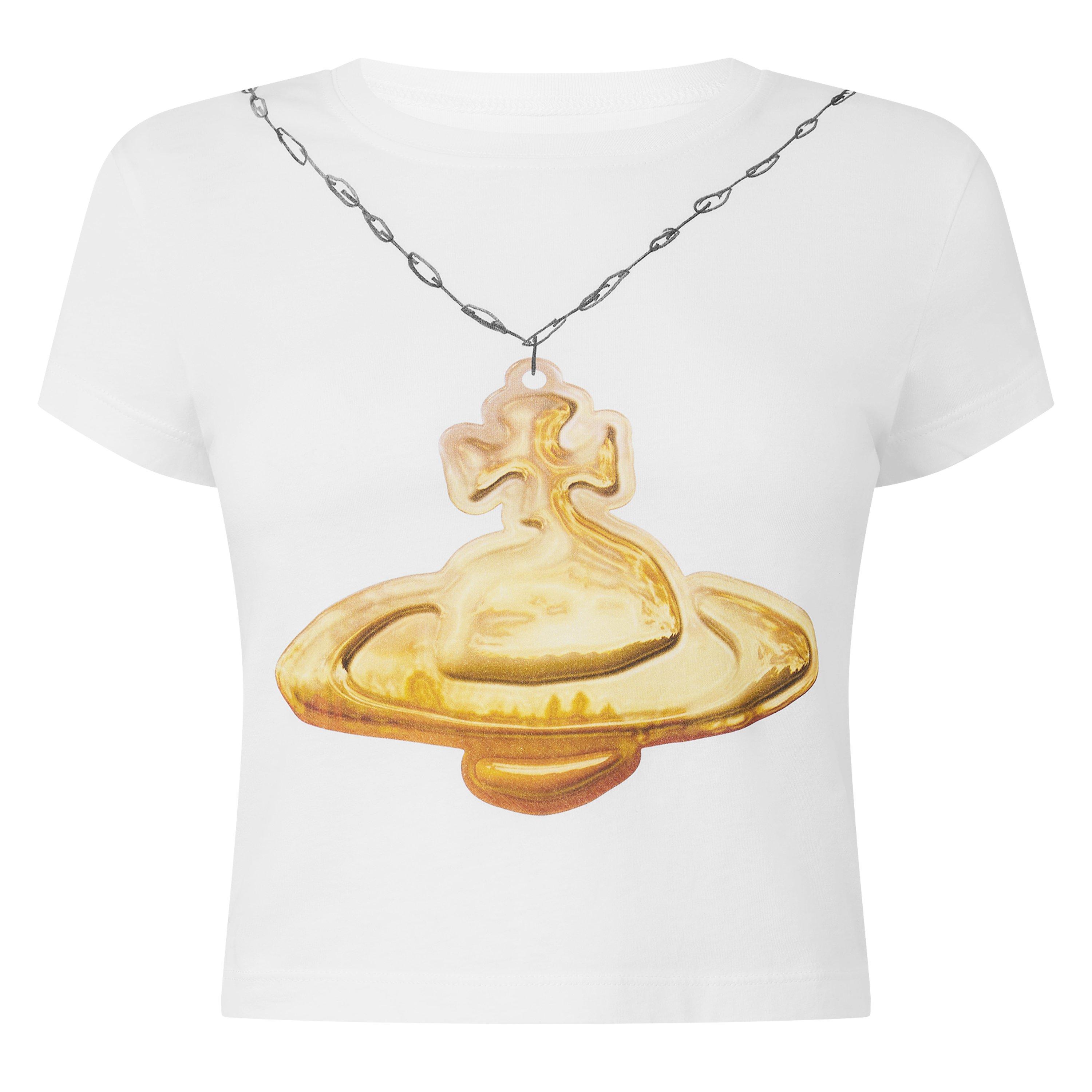 Vivienne Westwood Viv Gold Orb Baby T Ld63