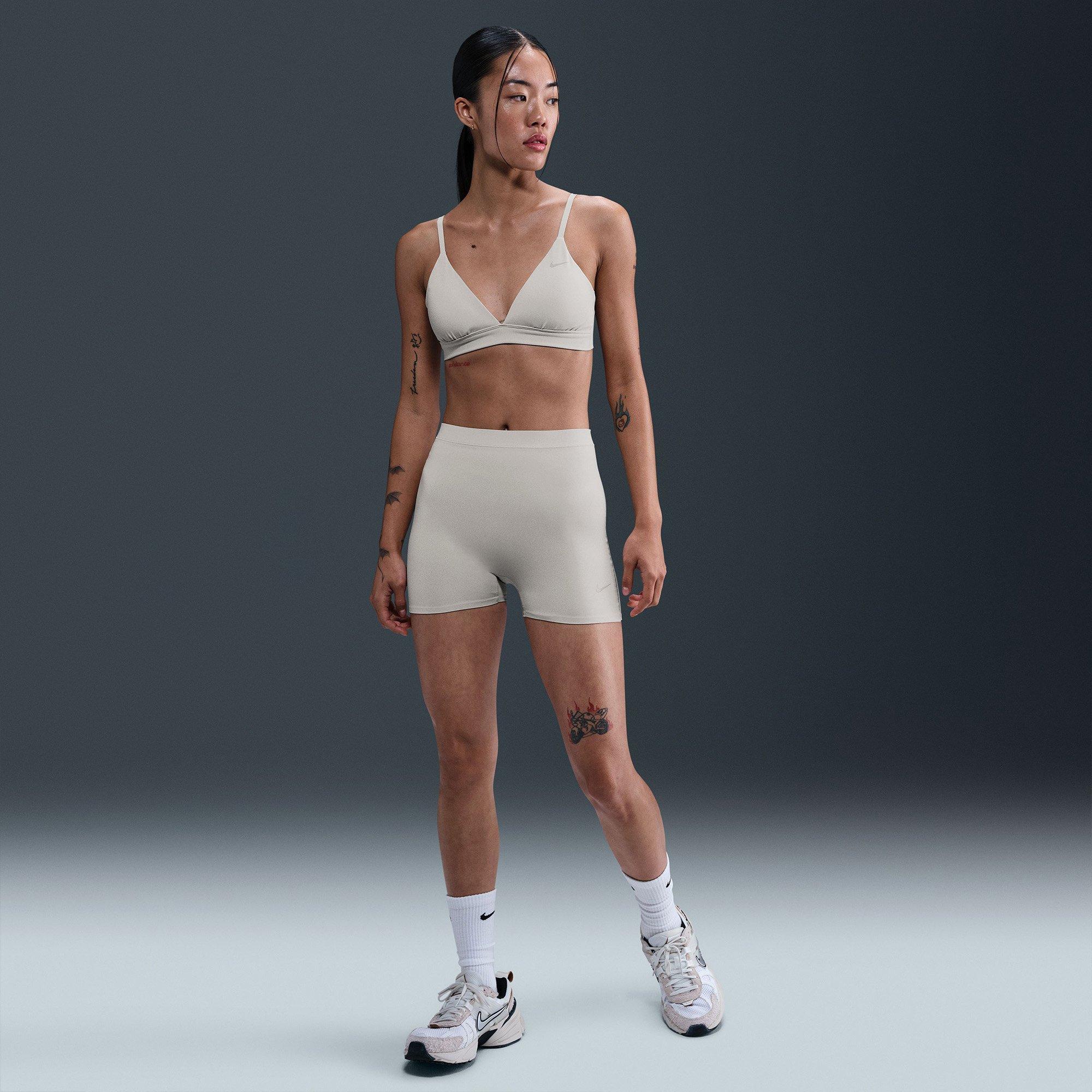 Stone - Nike - Form Light Support Padded Triangle Sports Bra - 5