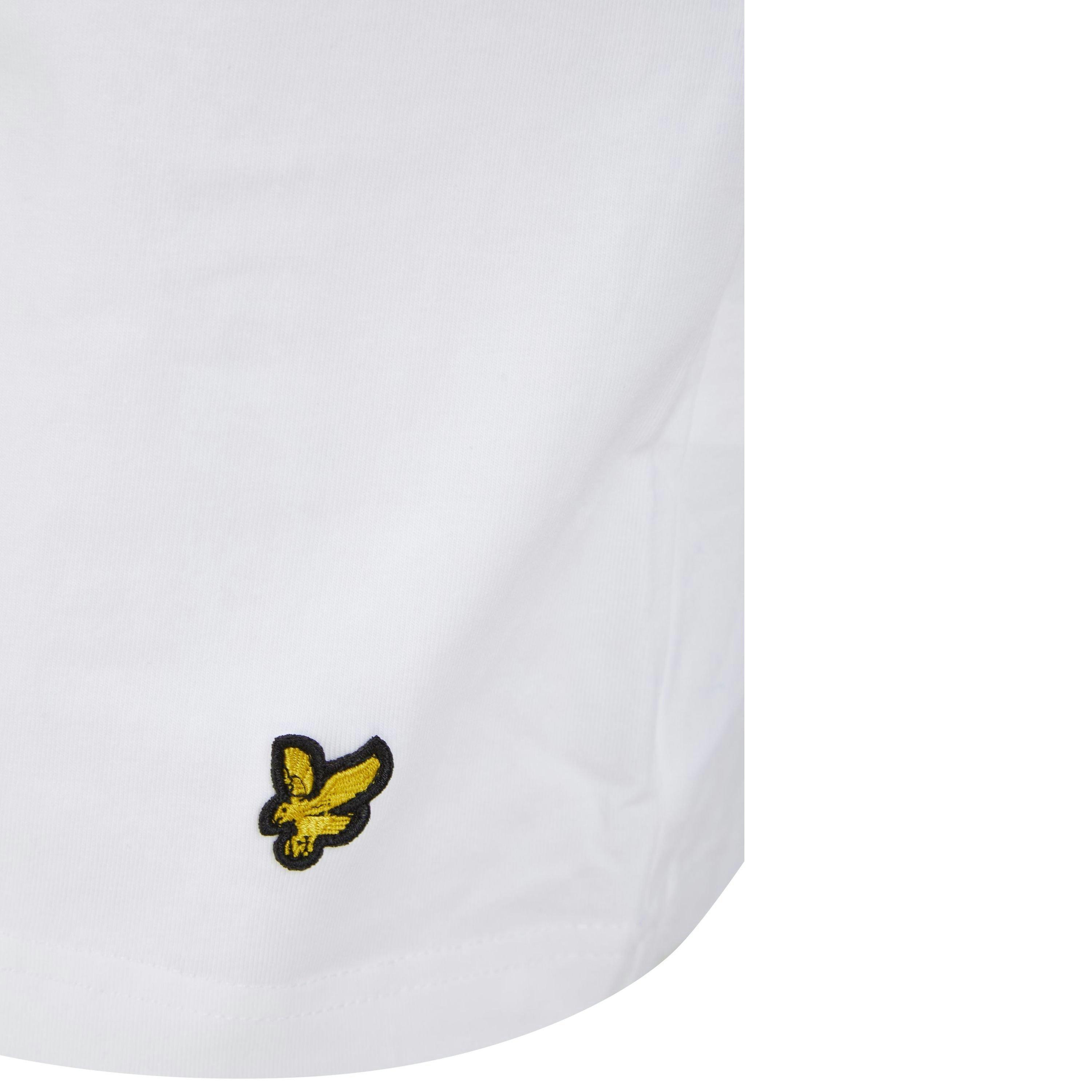 Bright White - Lyle and Scott - Lyle Sft Touch Sht P Sn64 - 3