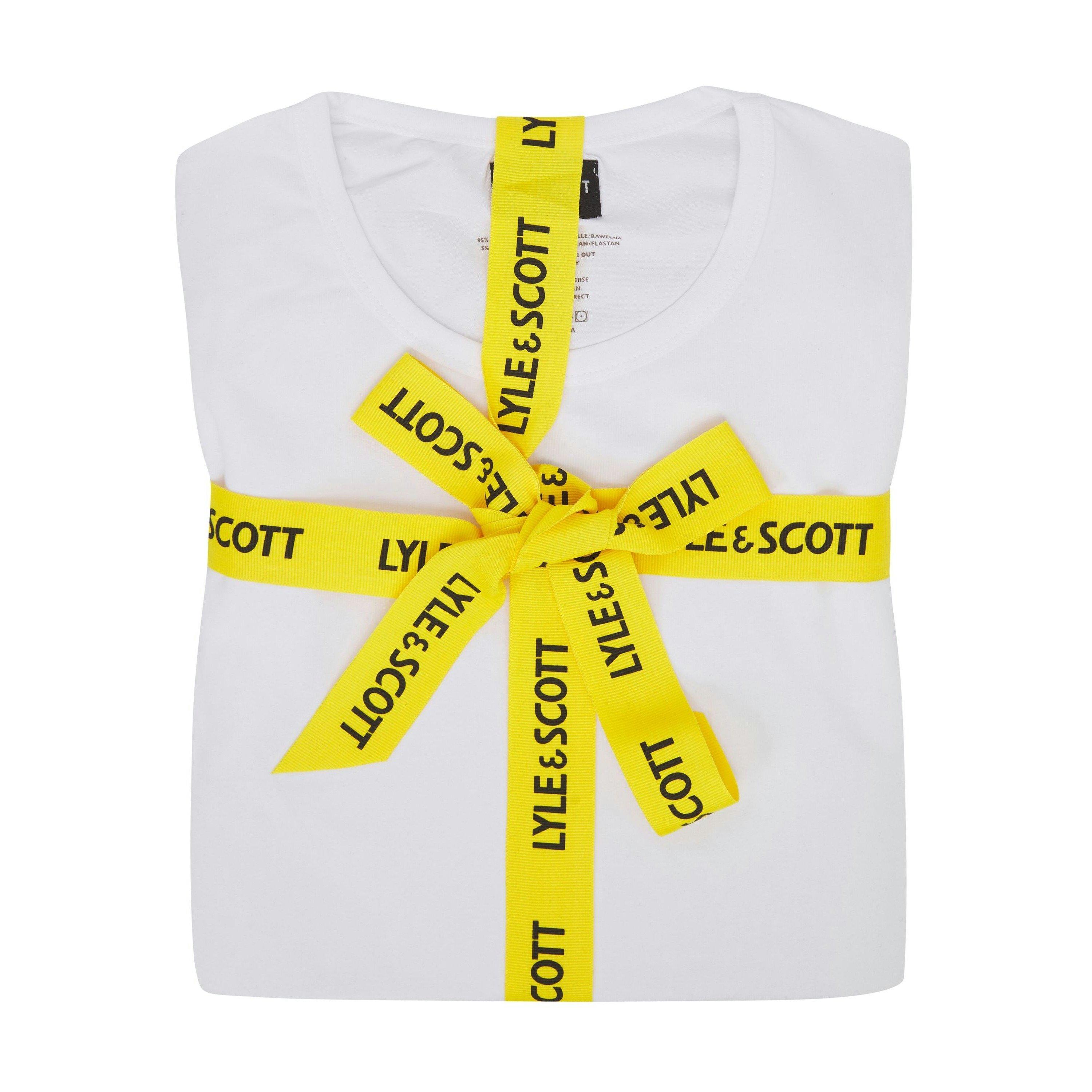 Bright White - Lyle and Scott - Lyle Sft Touch Sht P Sn64 - 6