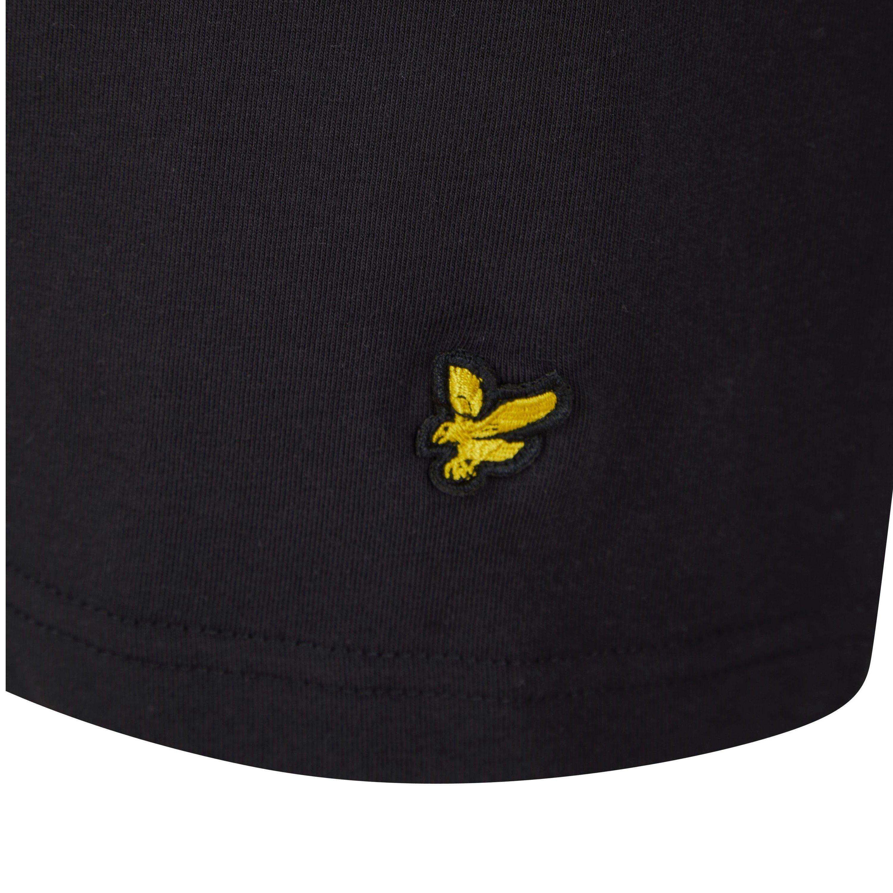 Black - Lyle and Scott - Men's Soft Touch Short Pyjama Set - 3