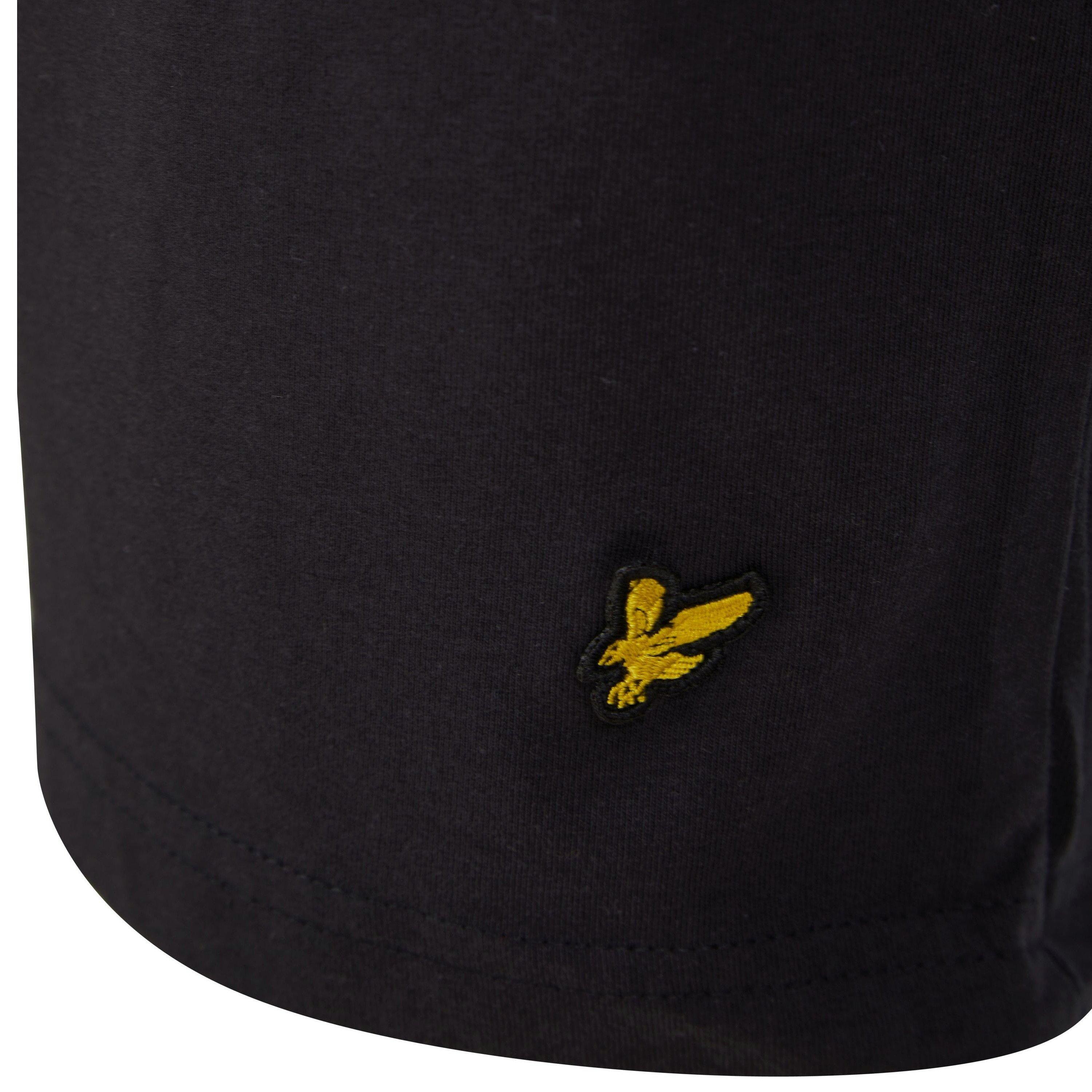 Black - Lyle and Scott - Men's Soft Touch Short Pyjama Set - 5