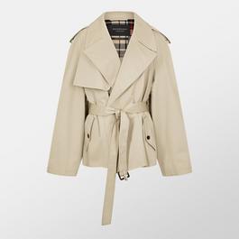 Balenciaga Bal Crop Trench Ld51