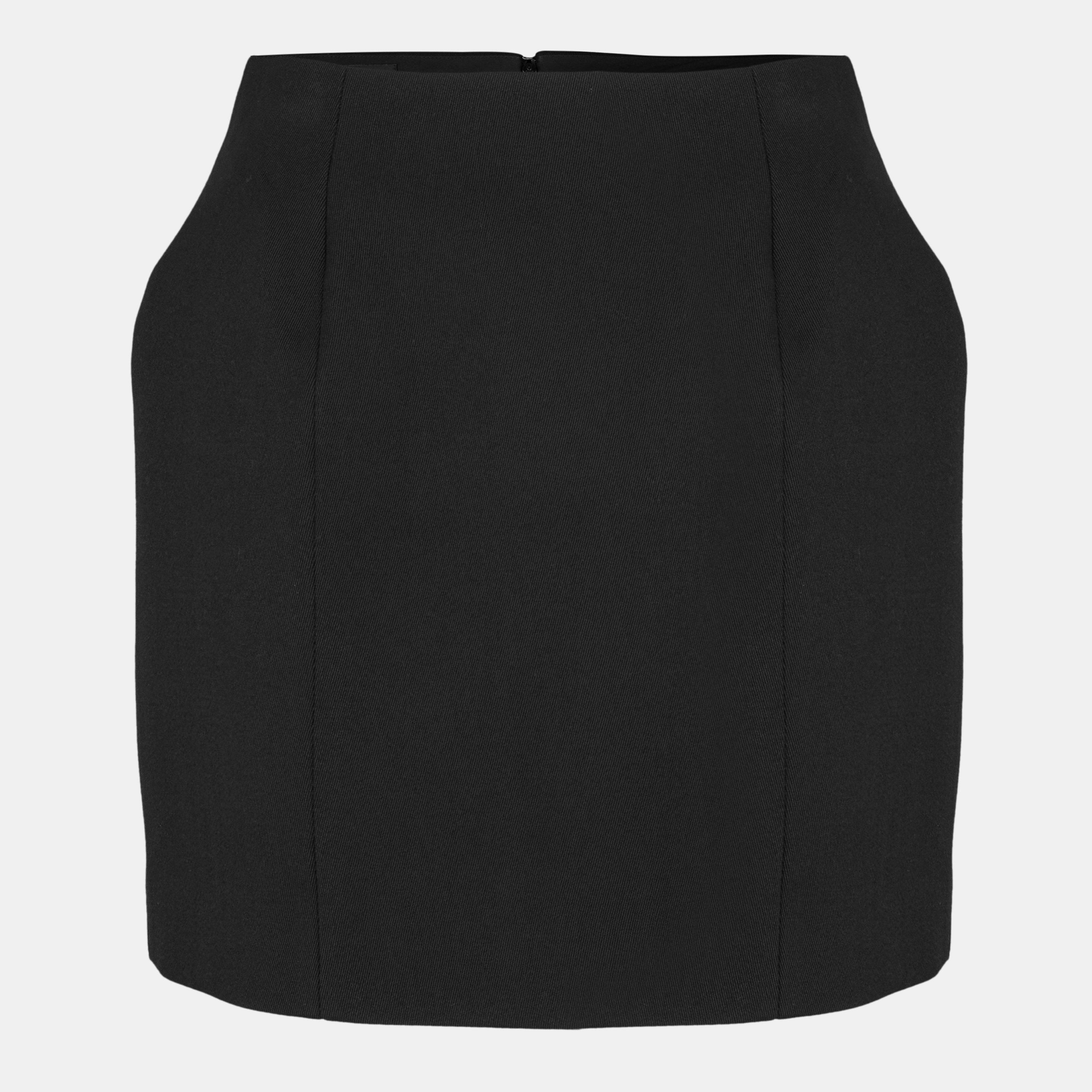 Black - Balenciaga - Hourglass Mini Skirt - 1