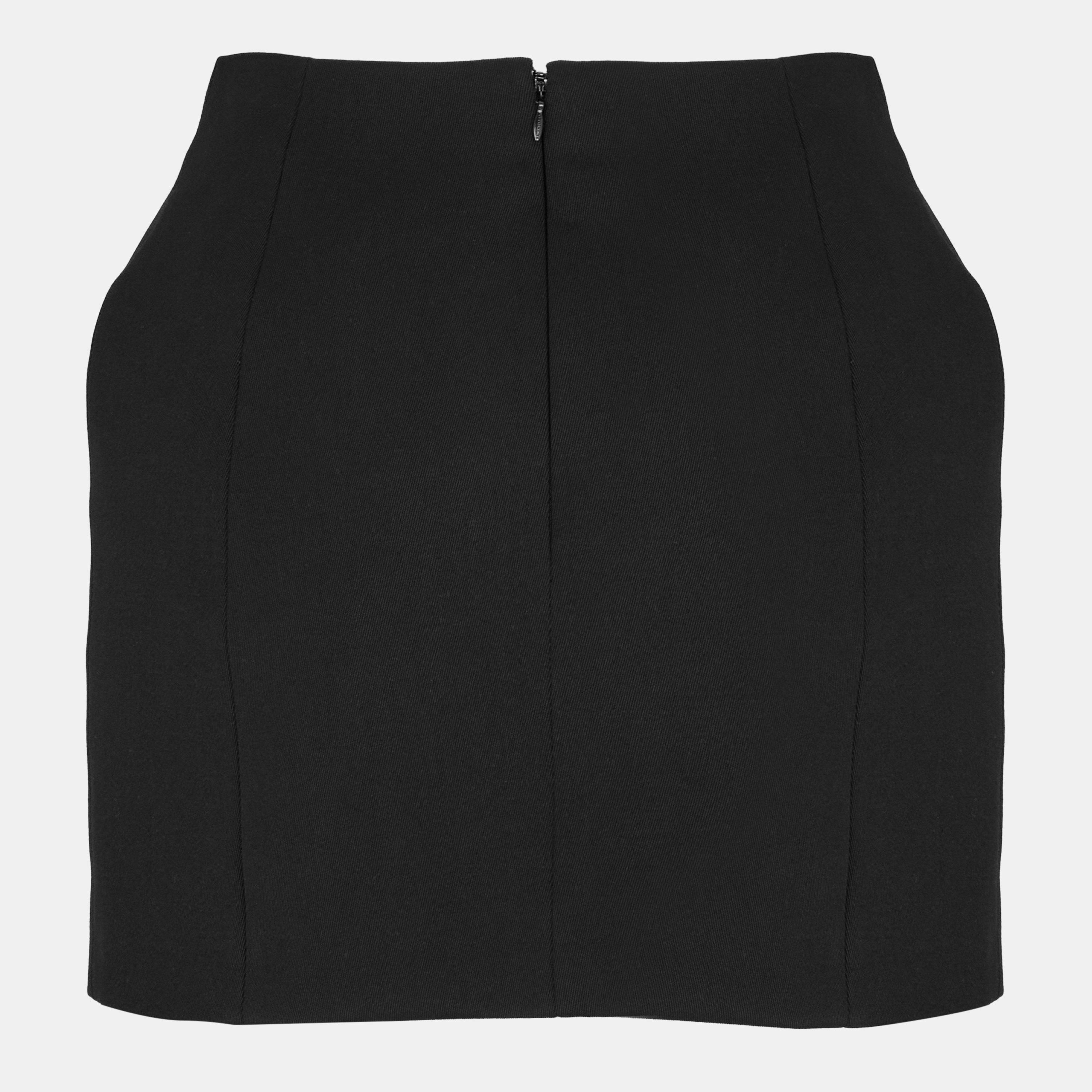 Black - Balenciaga - Hourglass Mini Skirt - 2