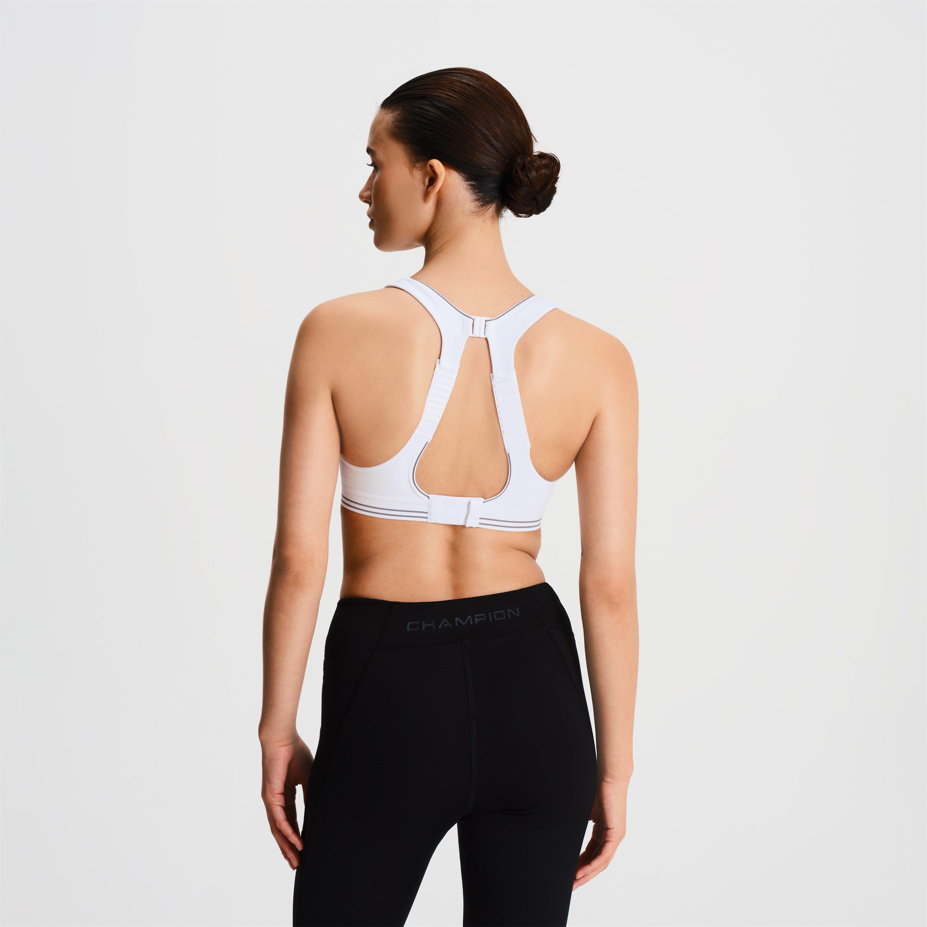 White - Shock Absorber - Ultimate Run Bra - 4