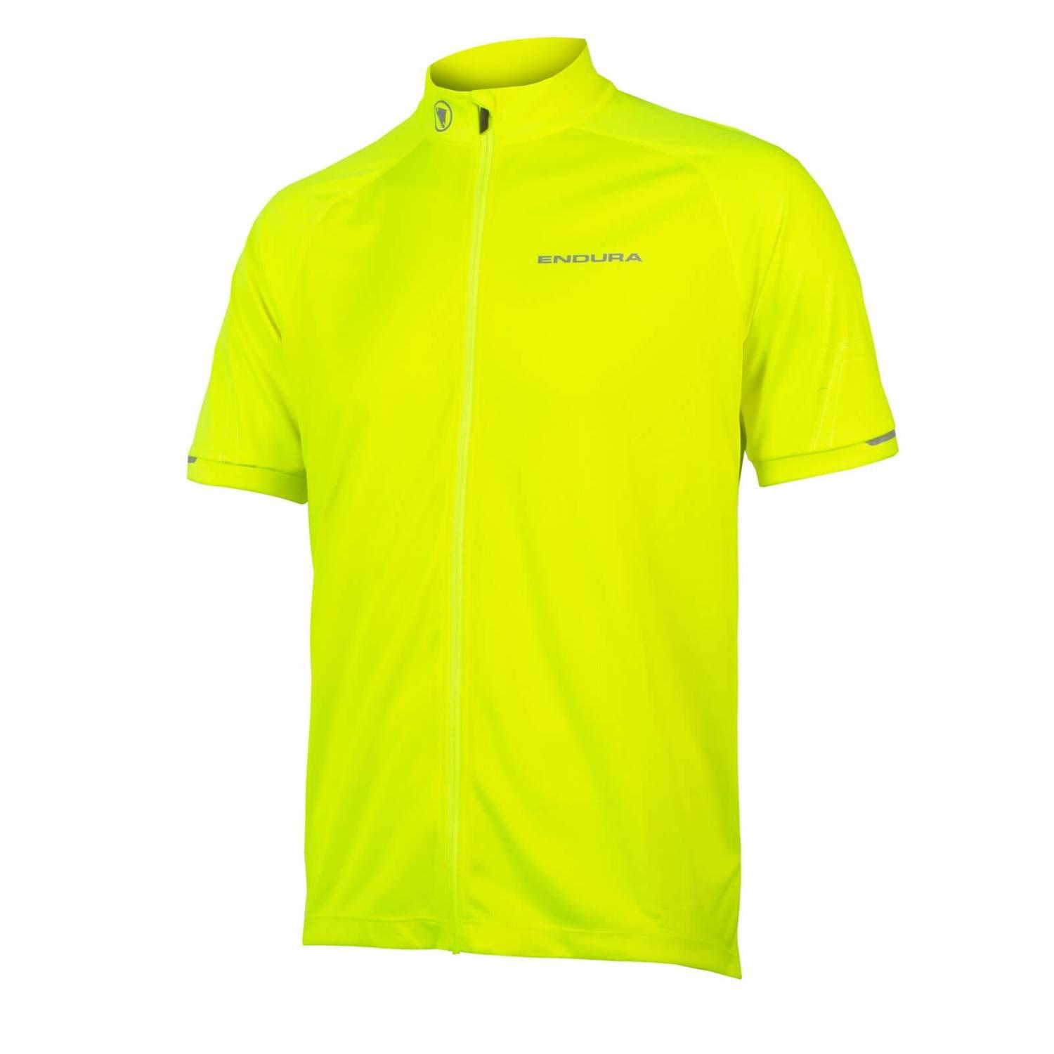 Hi Viz Yellow - Endura - Xtract SS Jersey II