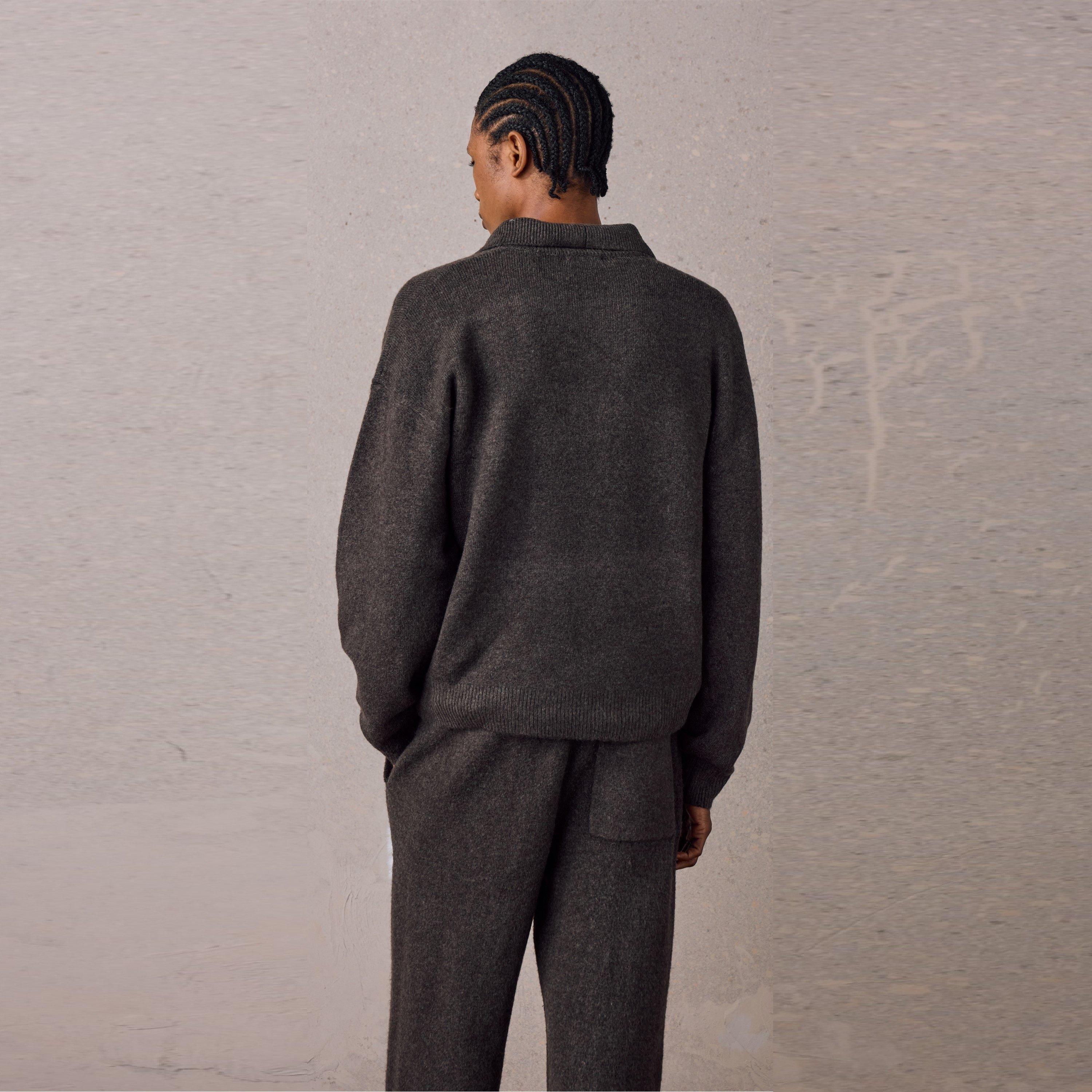 Charcoal - The Couture Club - Couture Brushed Knt Sn64 - 3
