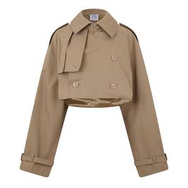 VETEMENTS Cropped Trench Coat