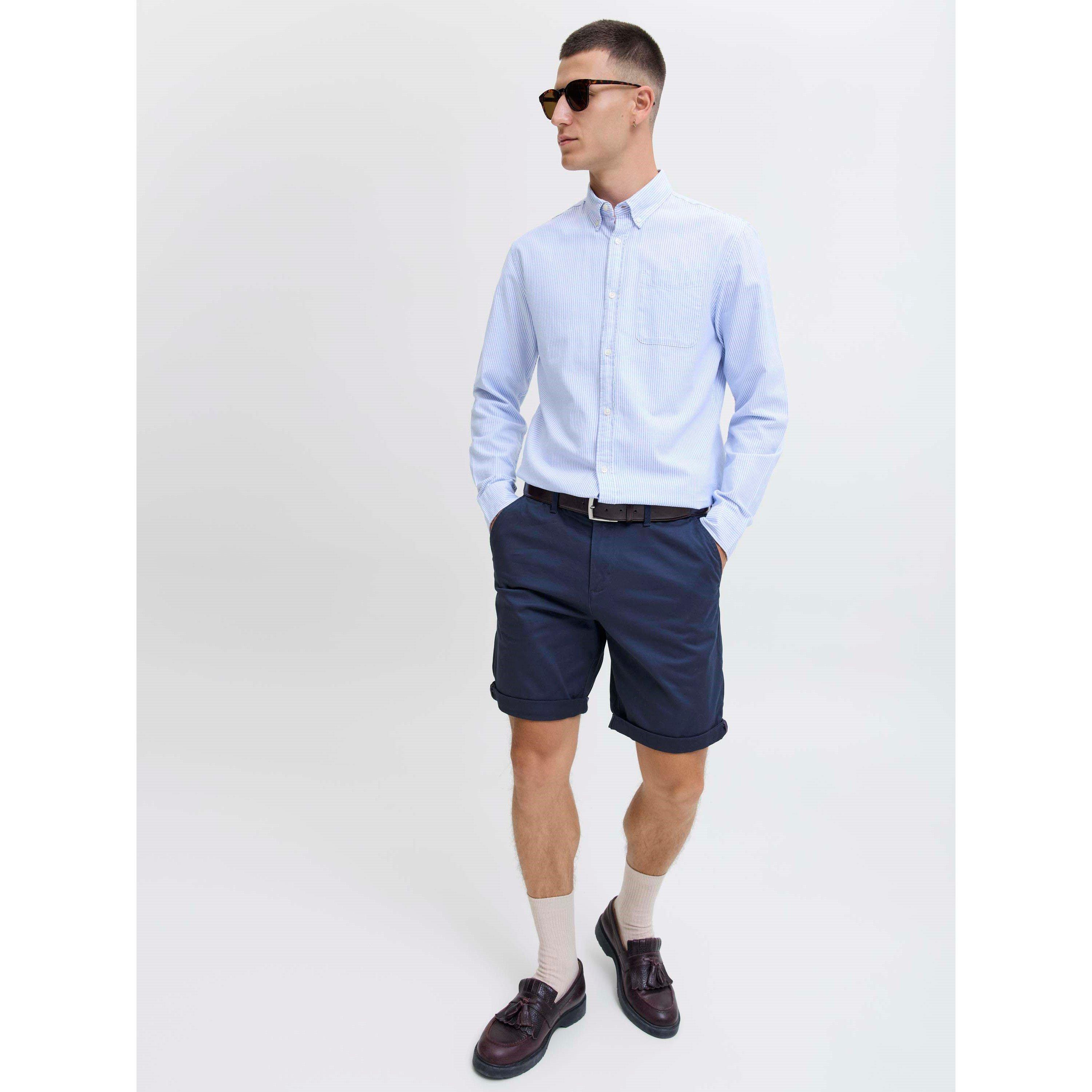 Navy Blazer - Jack and Jones - Men's Bowie Chino Shorts - 8