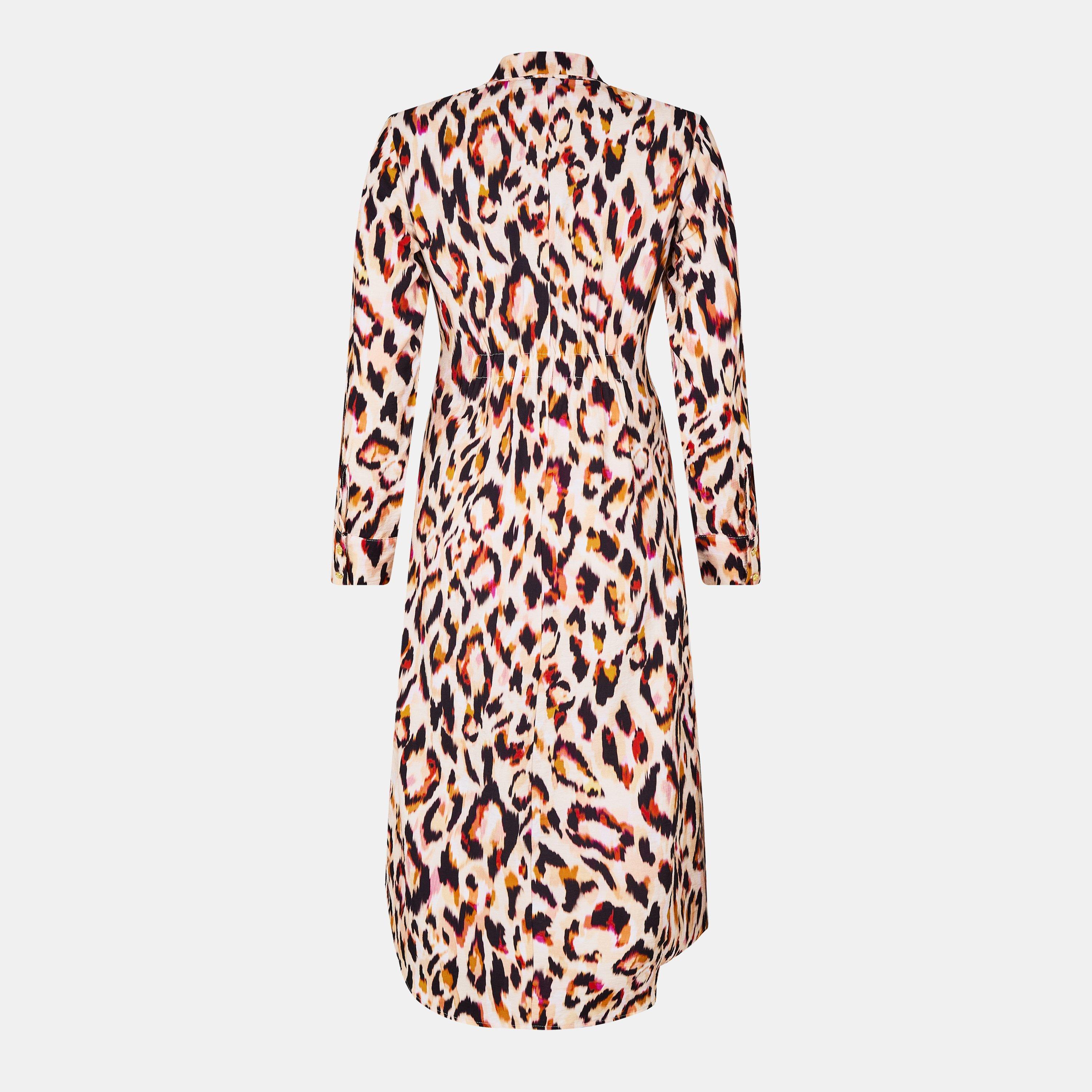 Roze dier - Biba - Tie Shirt Dress - 2