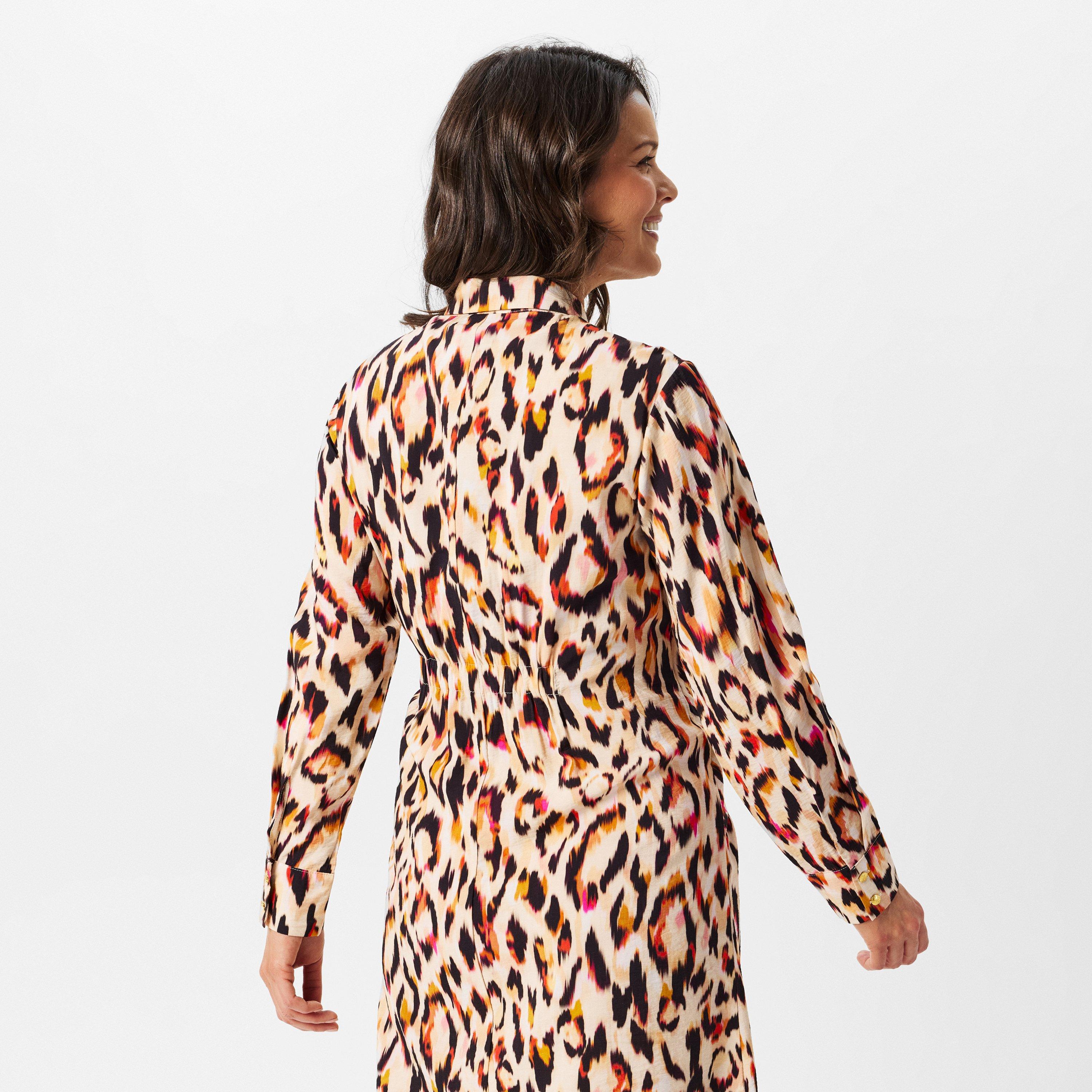 Roze dier - Biba - Tie Shirt Dress - 4