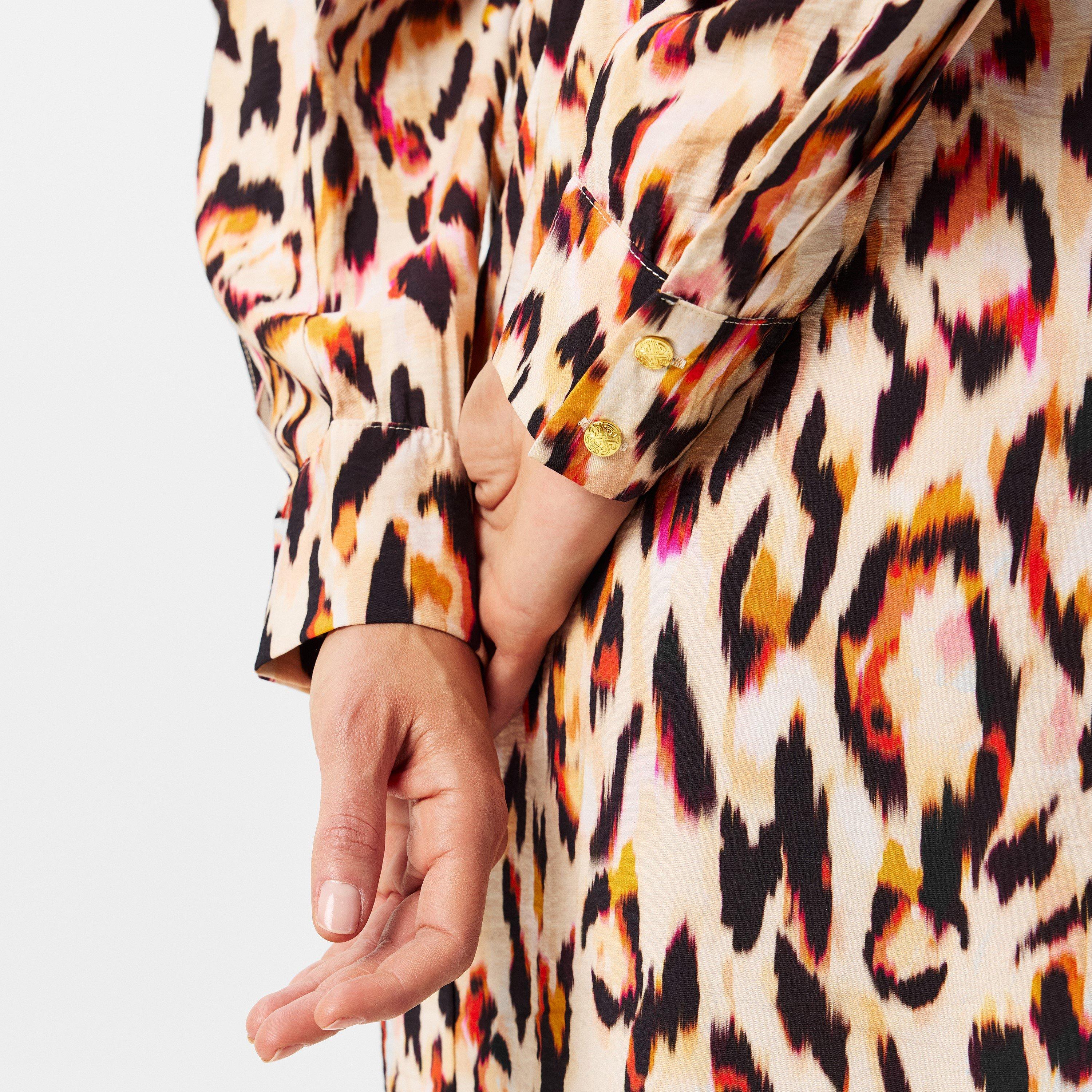 Roze dier - Biba - Tie Shirt Dress - 5