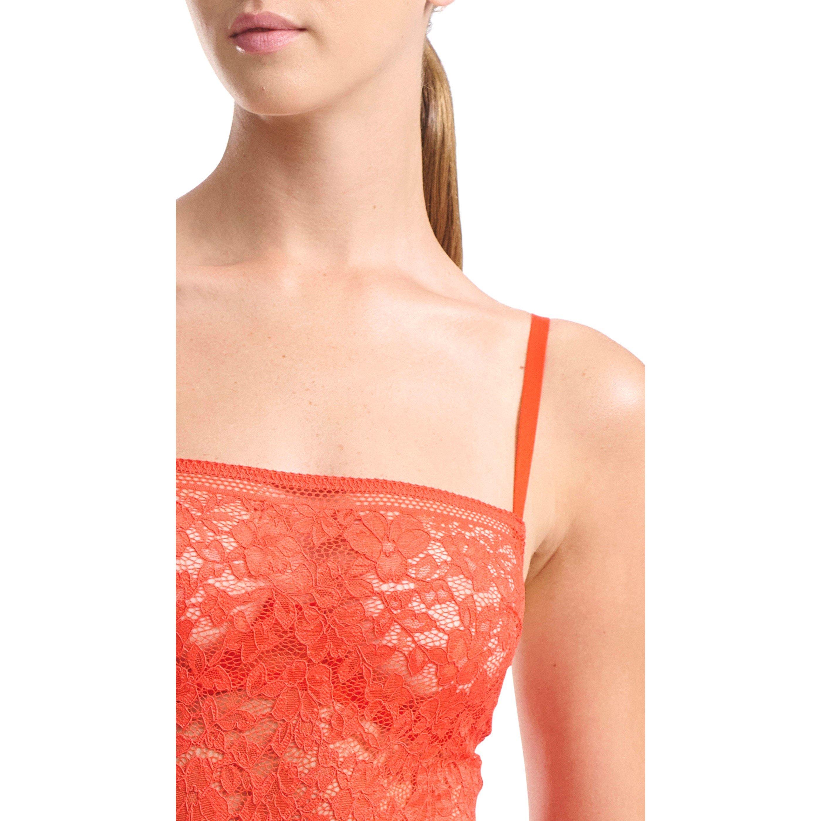Red - Wolford - Women's Side Plate Bodysuit - 2