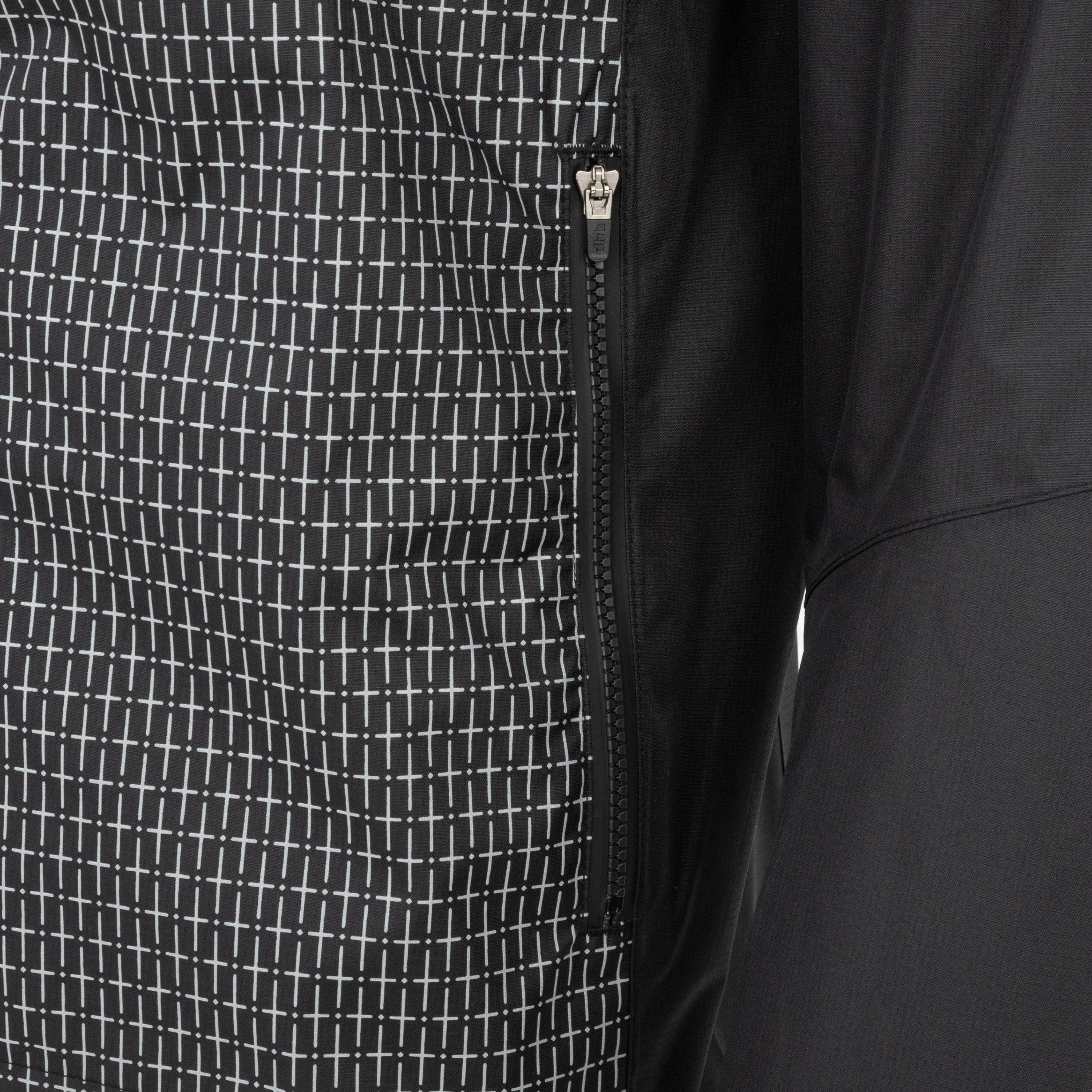 Nero/Riflesso - Dhb - dhb Cool Waterproof Reflective Long Sleeve Slim Fit Performance Cycling Jacket - 5