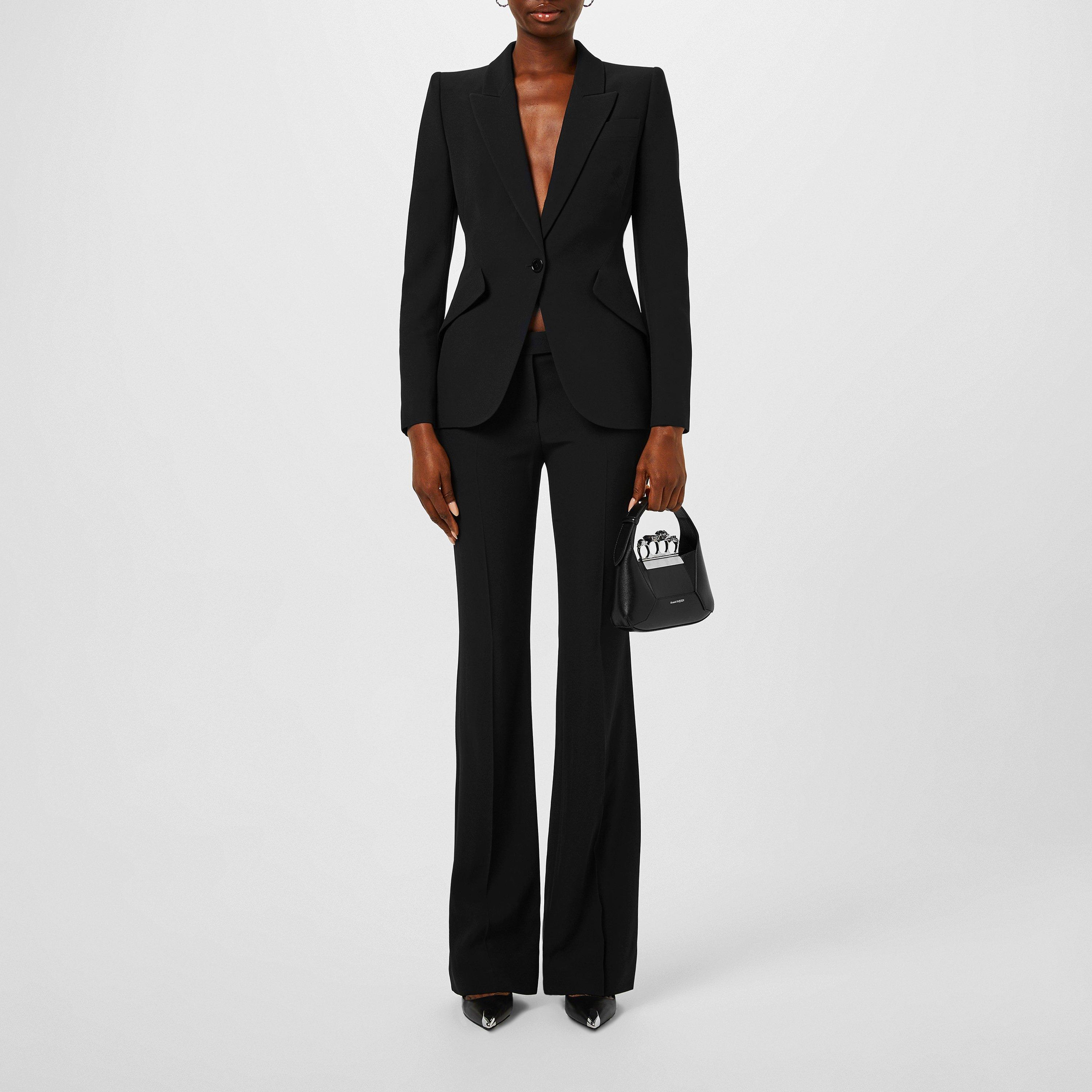 Black 1000 - Alexander McQueen - Bootcut Trousers - 5