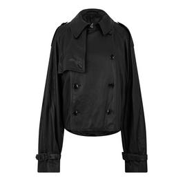 VETEMENTS Vete Leather Trench Ld51