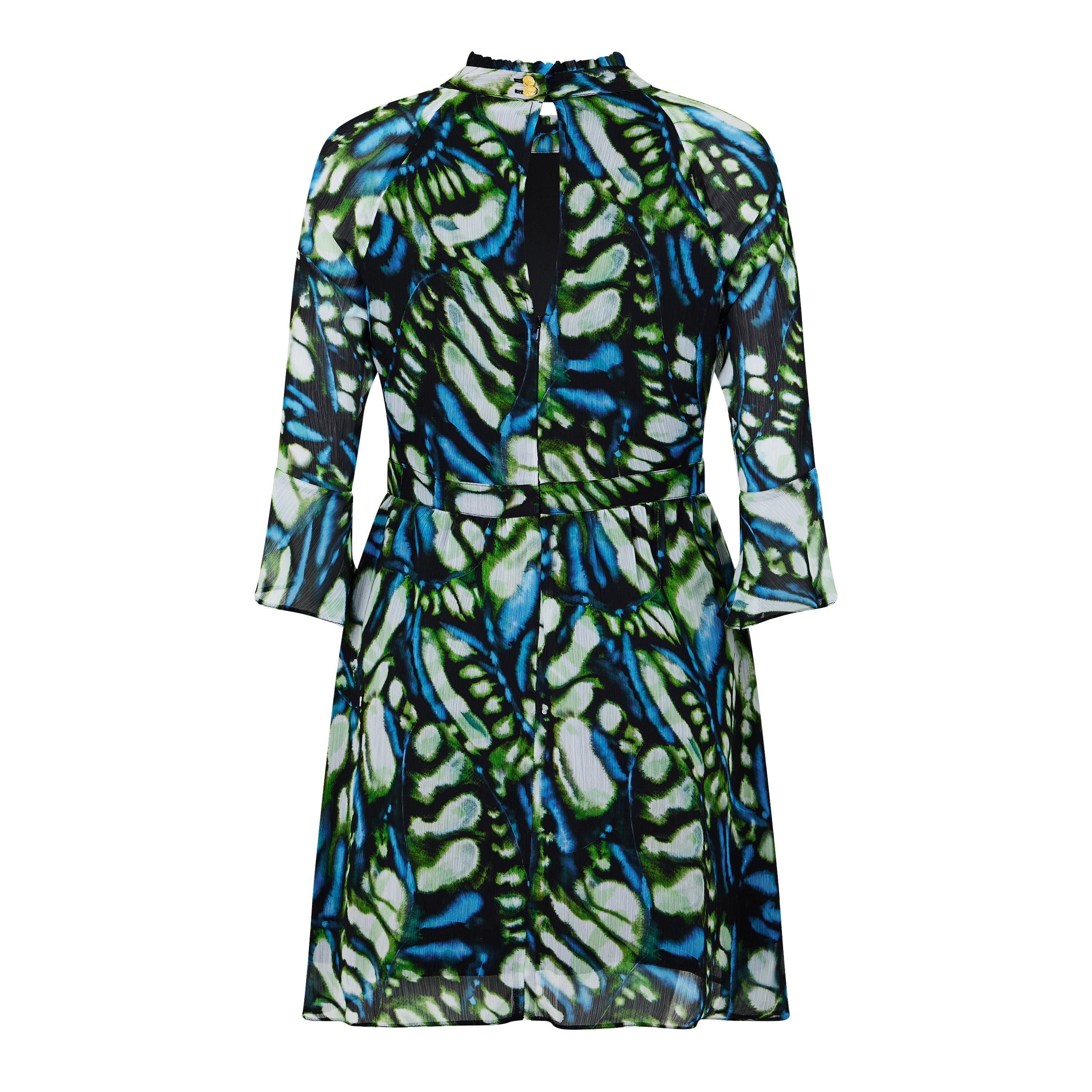 Papillon - Biba - Women's Keyhole Skater Dress - 2