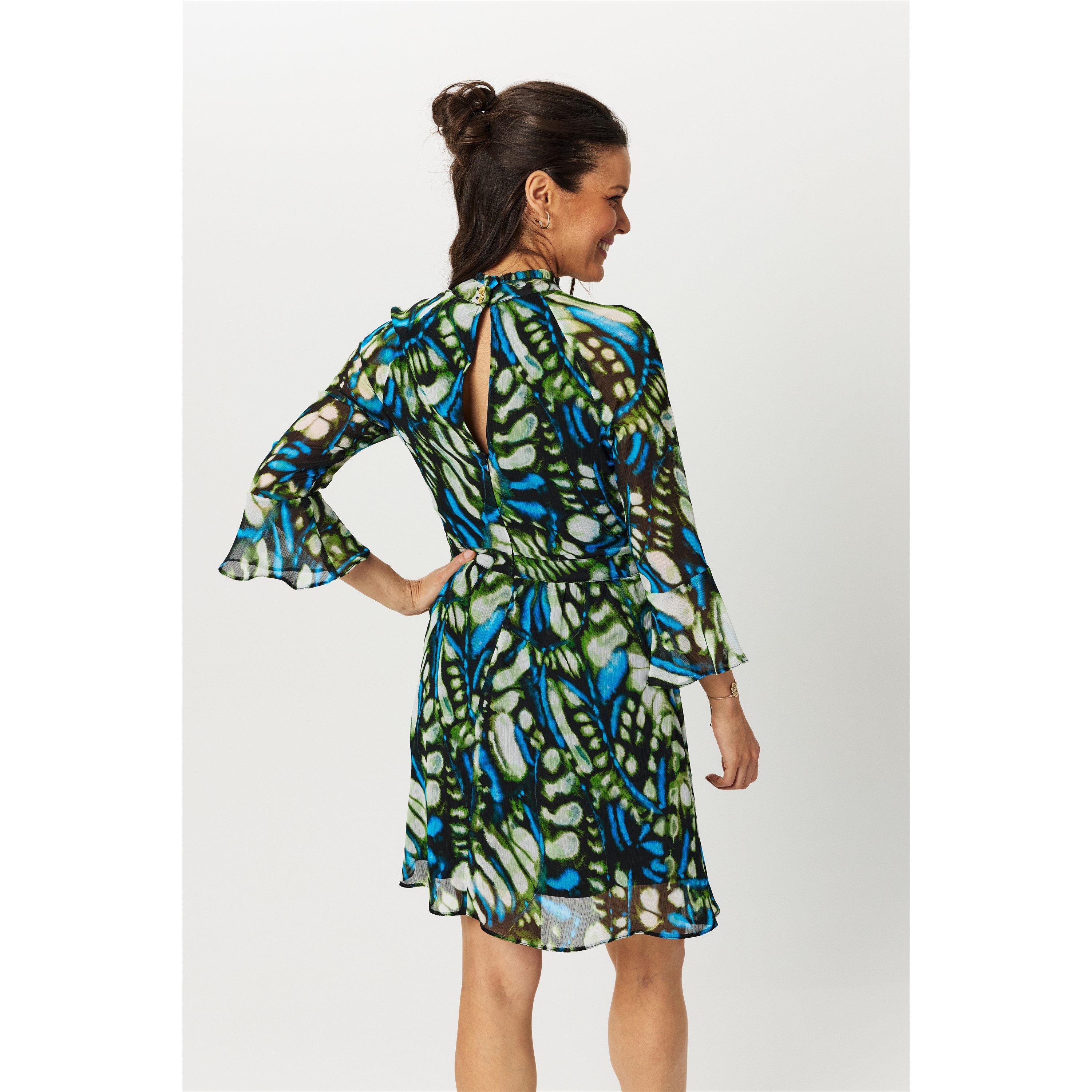 Papillon - Biba - Women's Keyhole Skater Dress - 4