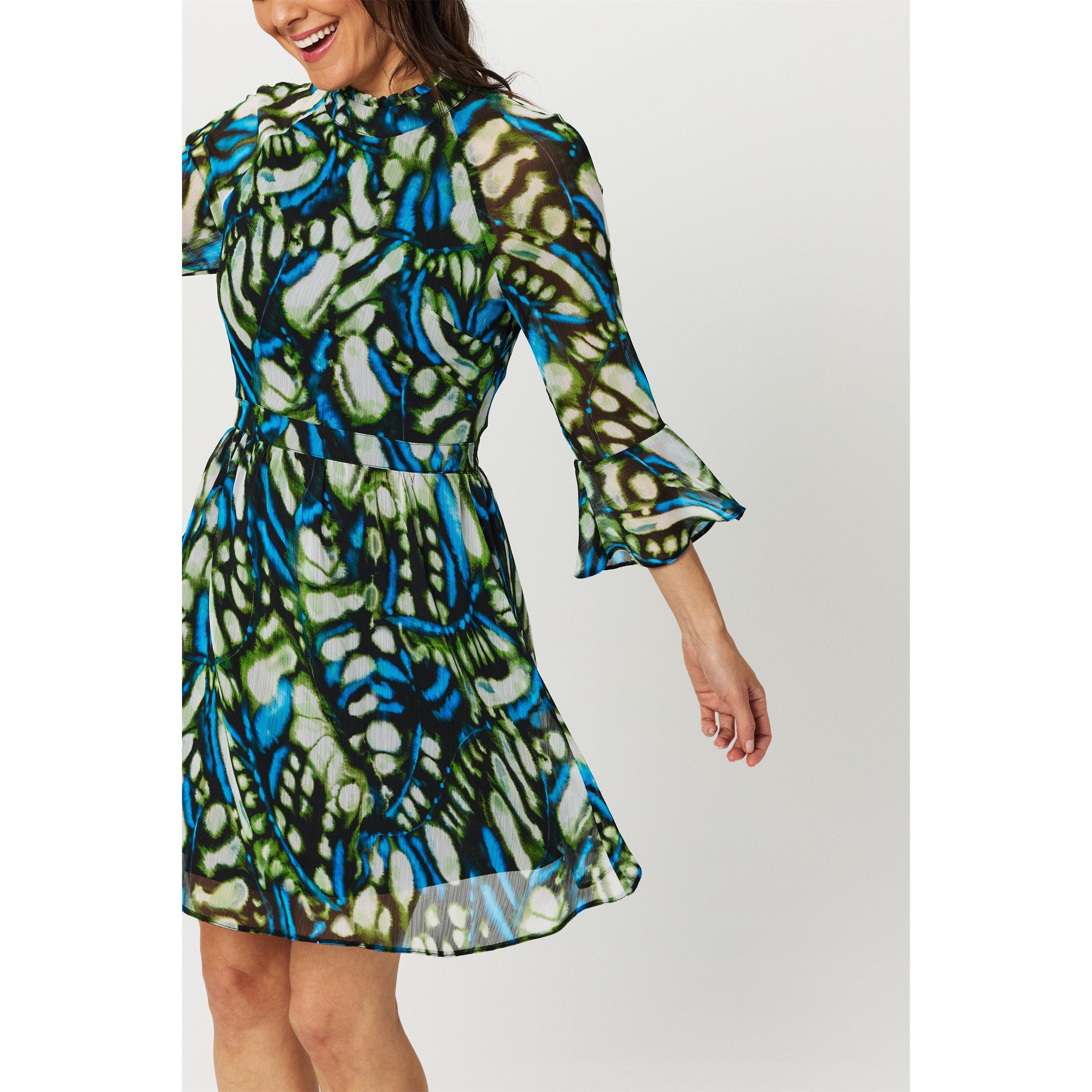 Papillon - Biba - Women's Keyhole Skater Dress - 5