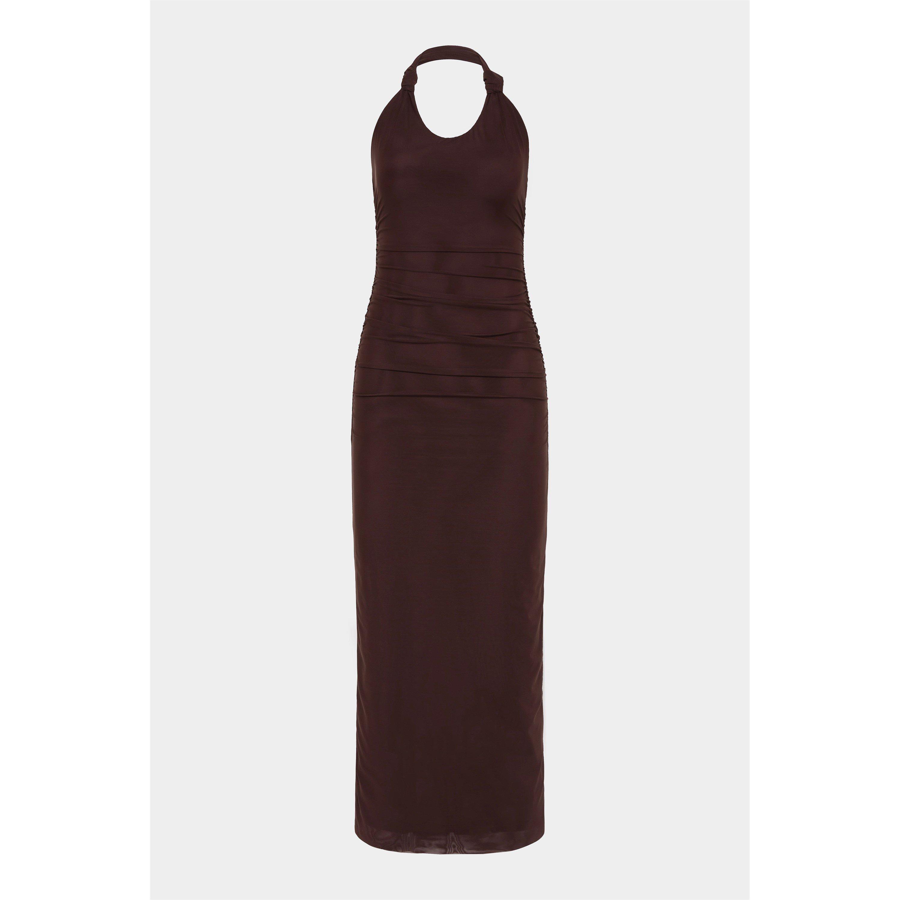 Chocolate - Sir the Label - Women's Jacques Maxi Dress - 5