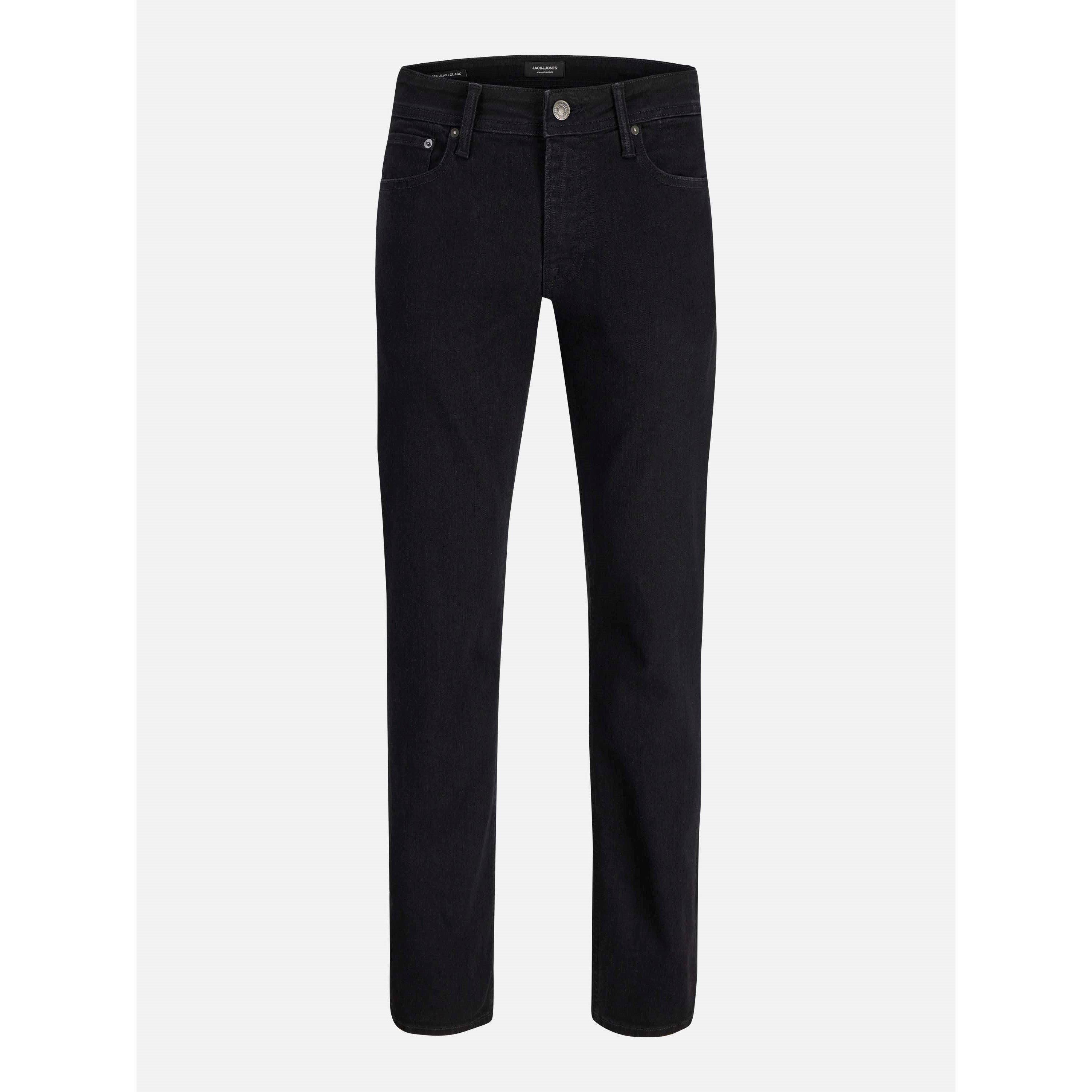Jack And Jones Men's Jack Clark Orig Jean Sn63 - Black Denim - 34W R