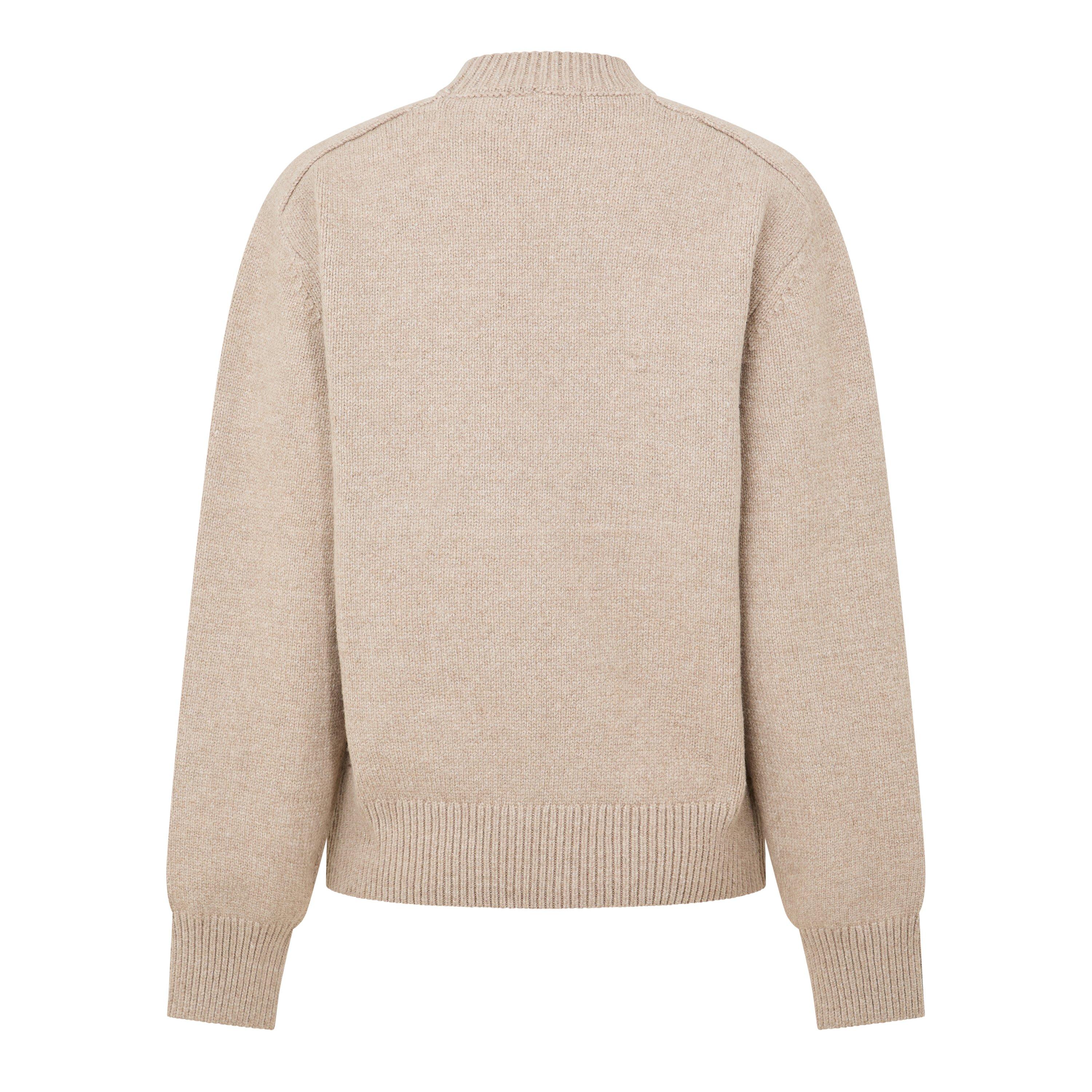 Beige - The Couture Club - Couture Chenile Crew Ld64 - 2