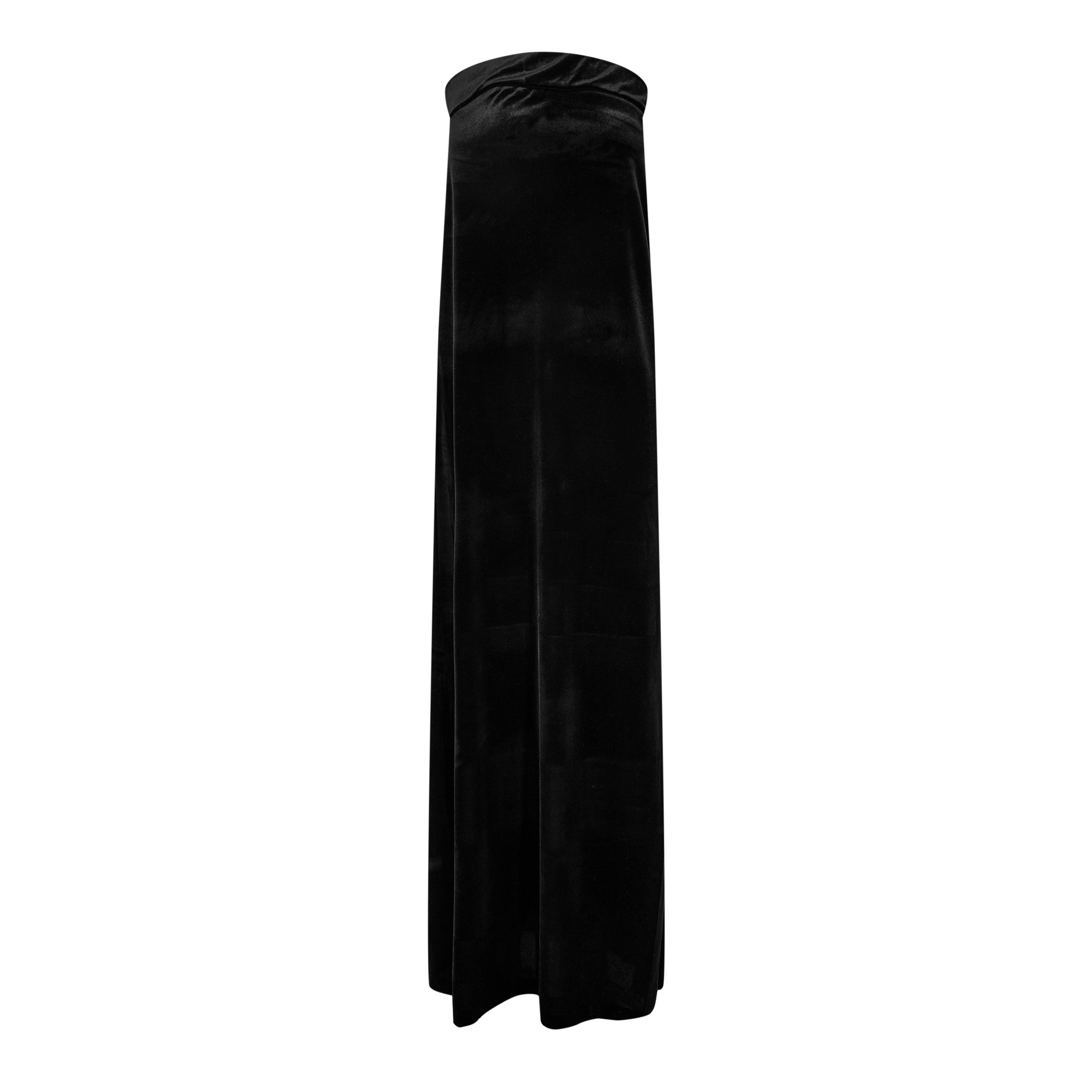 Black - Norma Kamali - Women's Strapless Maxi Dress - 5