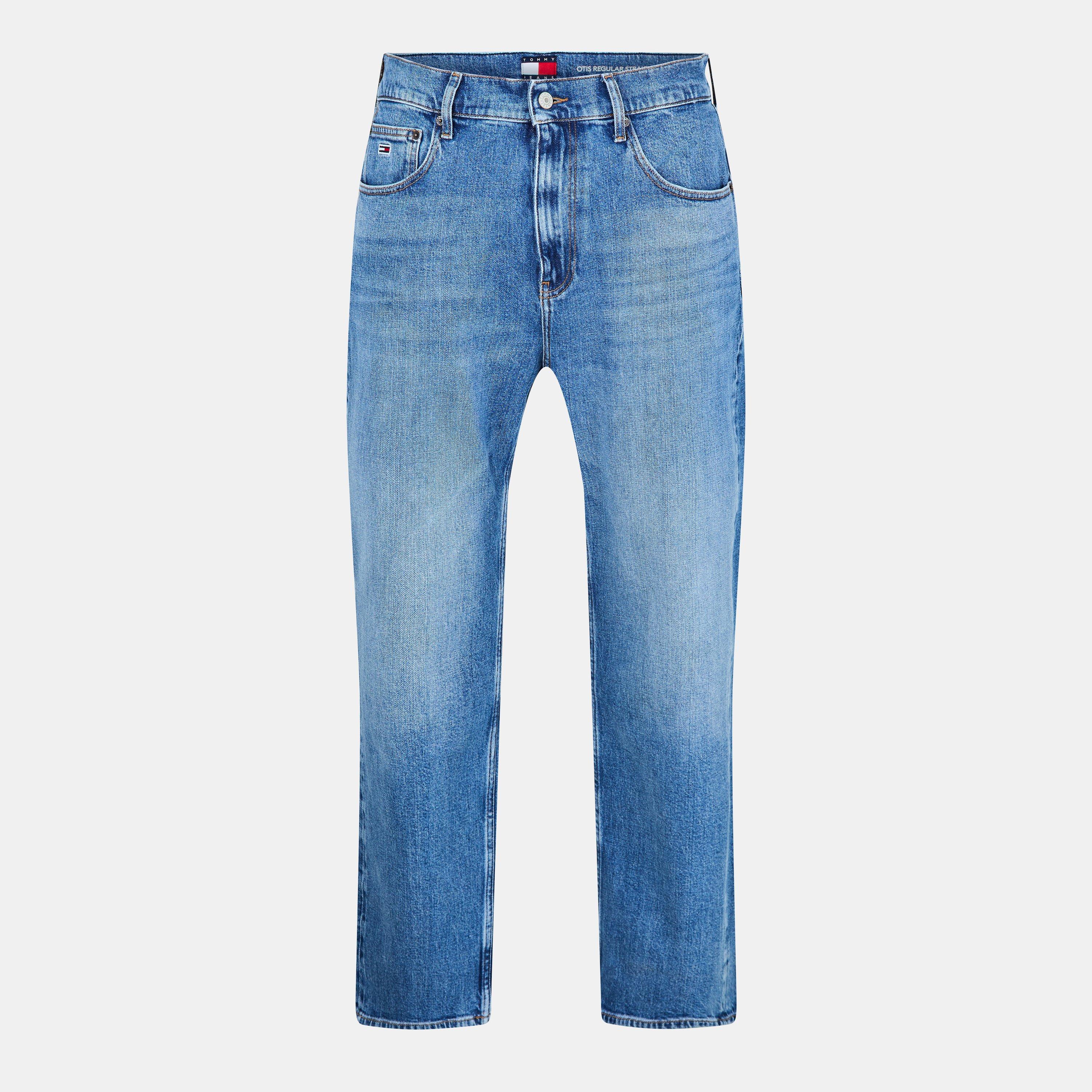 Denim Medium - Tommy Jeans - Men's Otis Wide Leg Jeans - 1