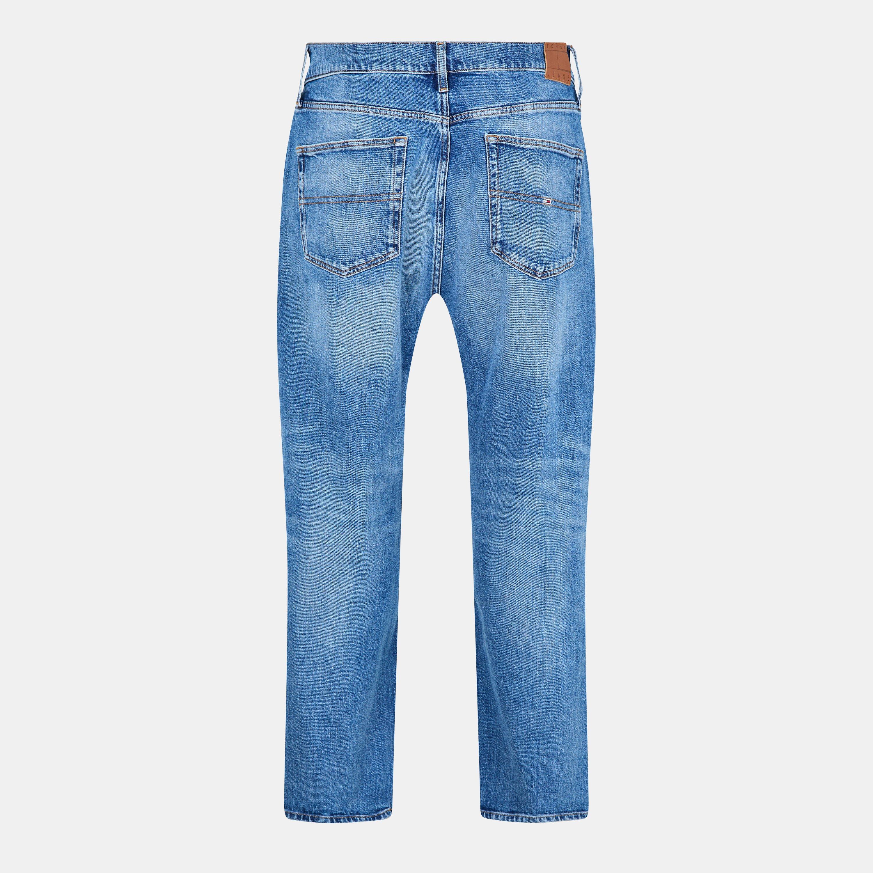 Denim Medium - Tommy Jeans - Men's Otis Wide Leg Jeans - 2